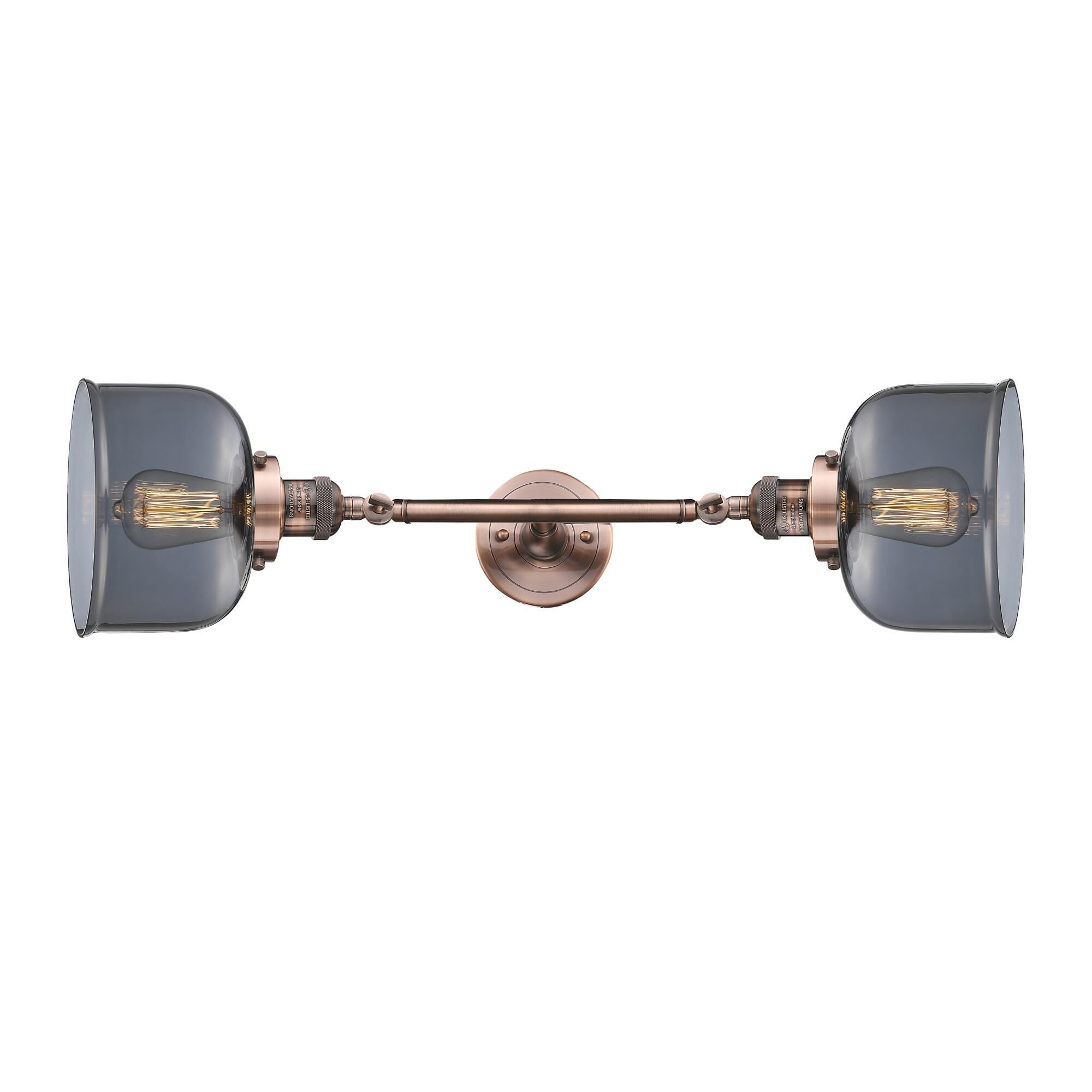 Bruno Marashlian Large Bell 19 Inch 2 Light Bath Vanity Light by Innovations Lighting
