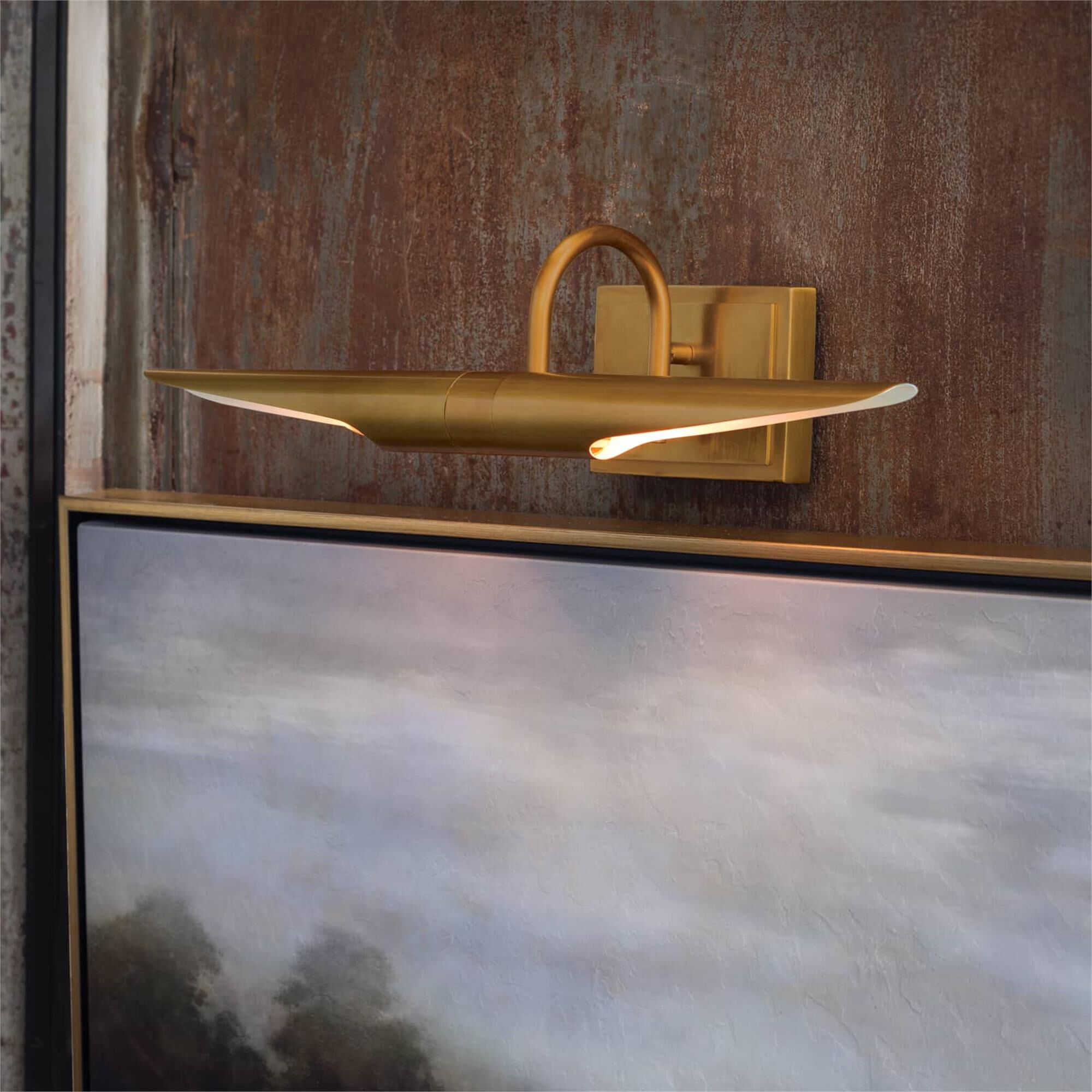 Shown in Natural Brass finish
