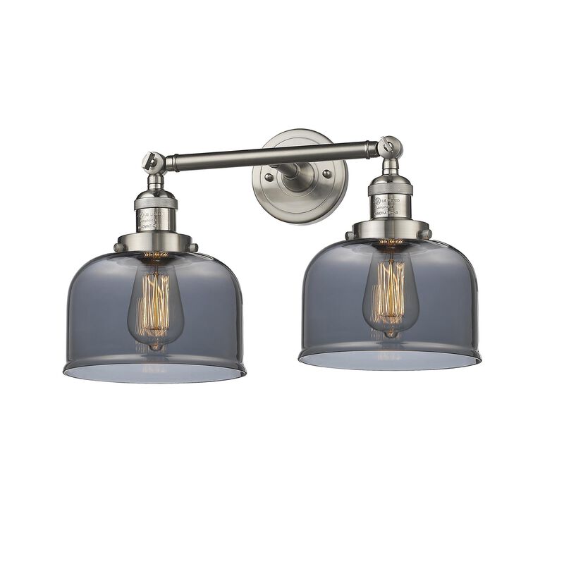 Bruno Marashlian Large Bell 19 Inch 2 Light Bath Vanity Light by Innovations Lighting