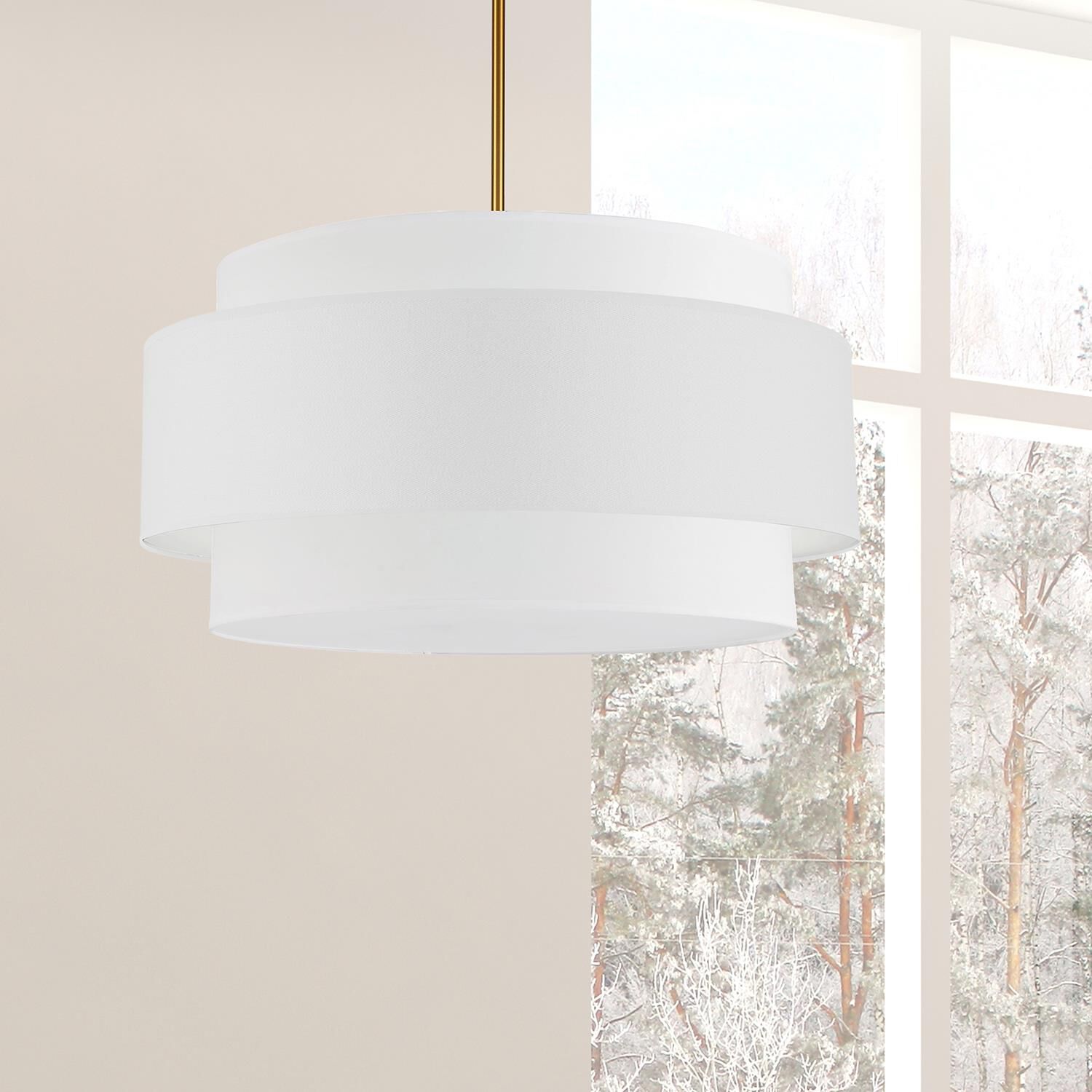 Priya 30 Inch Large Pendant by Dainolite