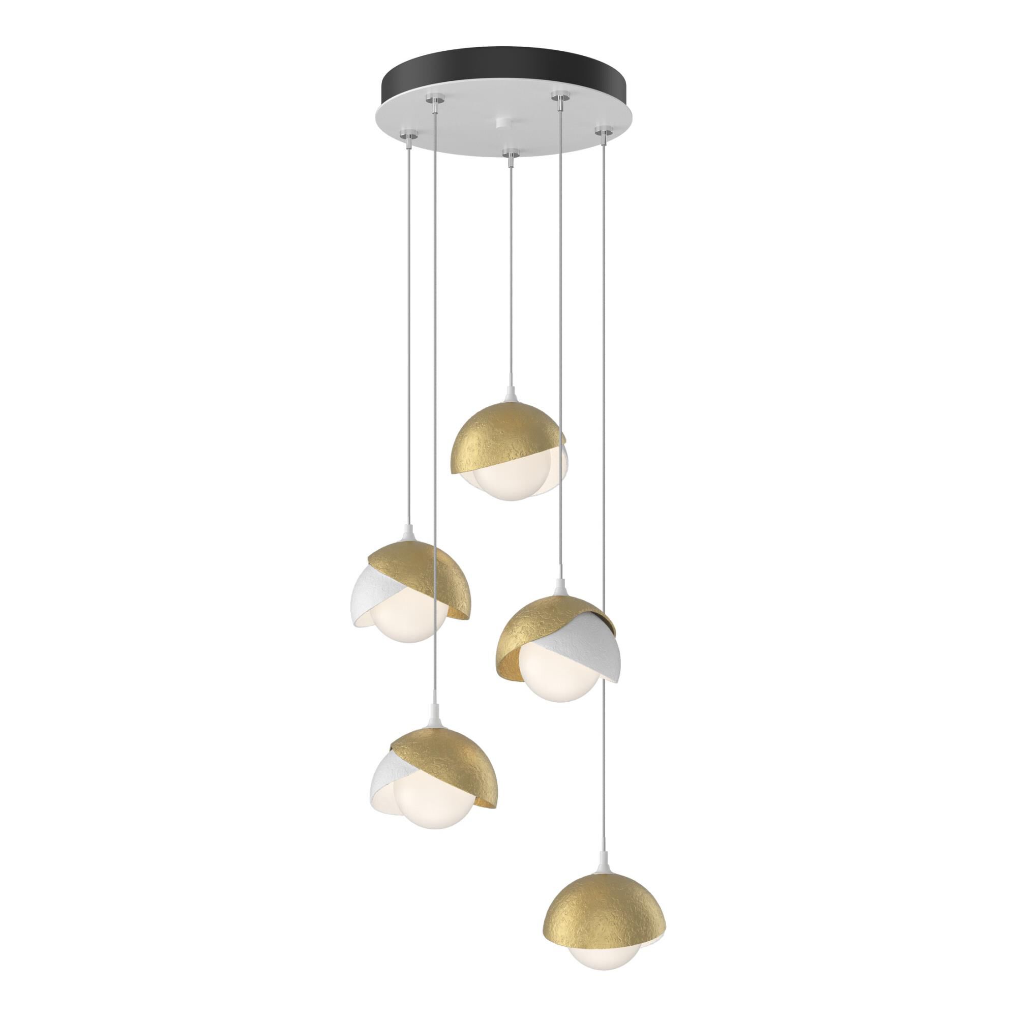 Brooklyn 16 Inch 5 Light Multi Light Pendant,