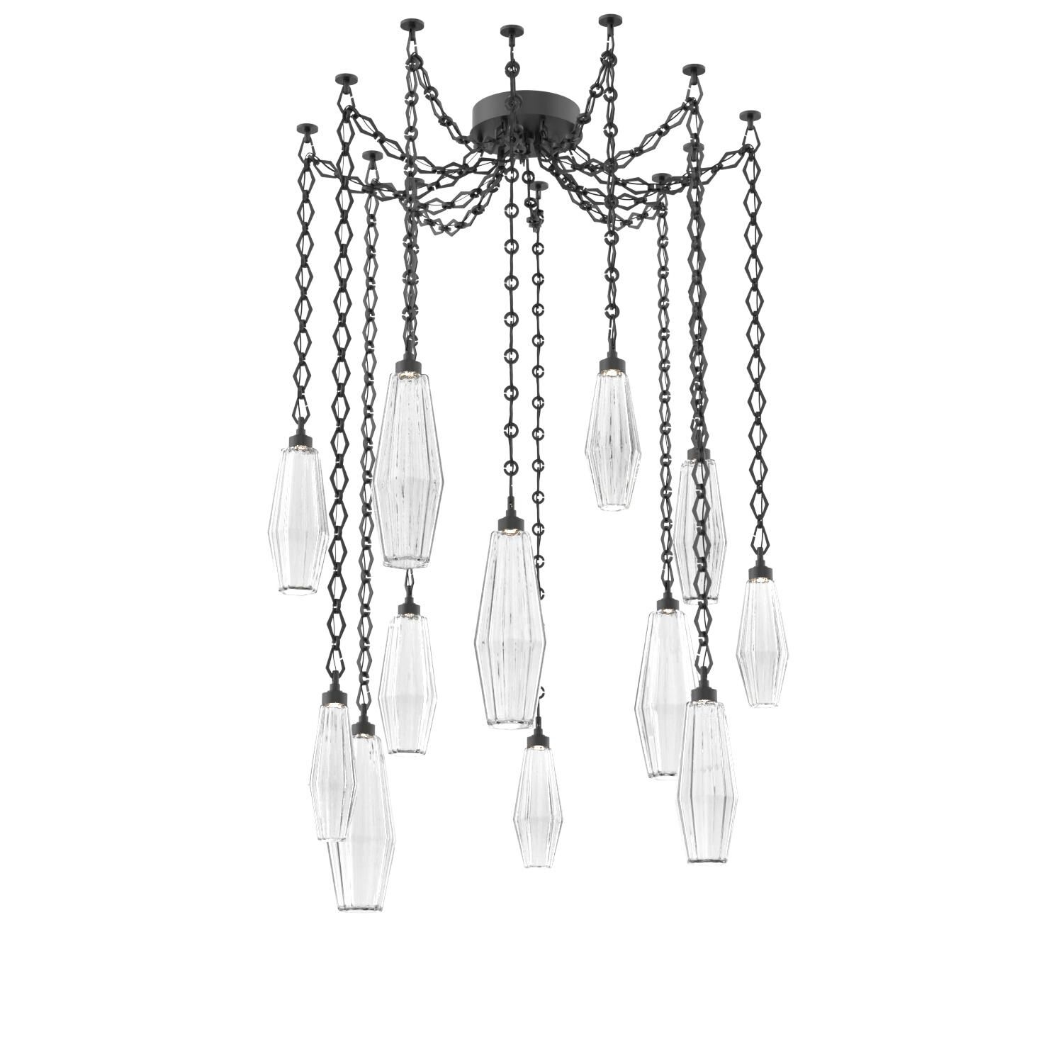 Levi Wilson Aalto 15 Inch Multi Pendant Light by Hammerton Studio