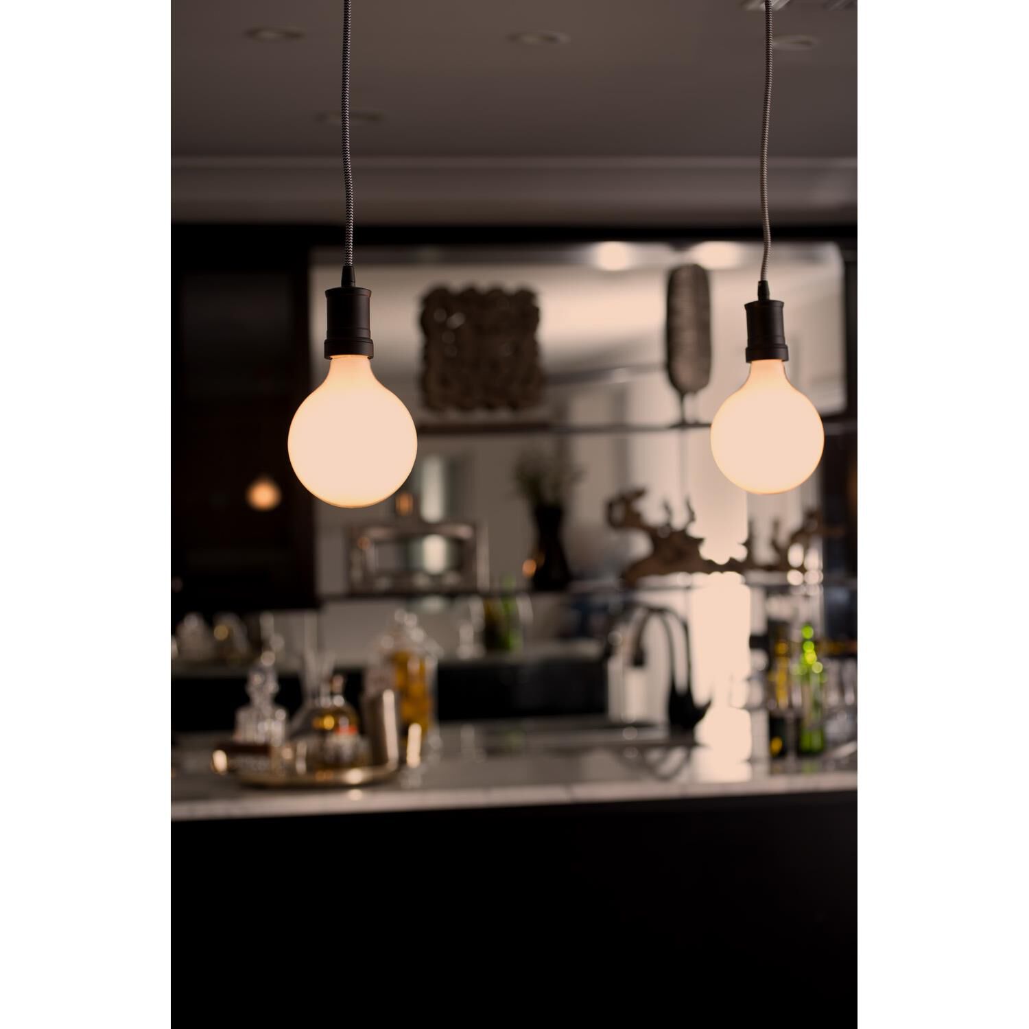 Dimmable 8.5 Watt 3000K G40 LED Light Bulb,