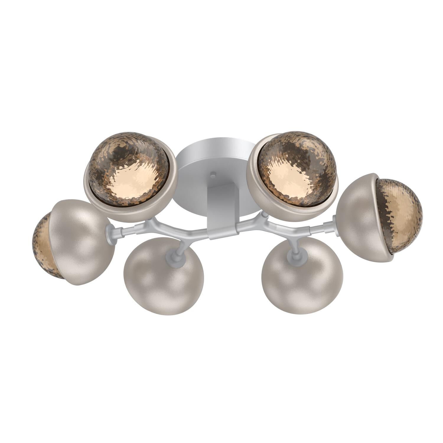 Levi Wilson Cabochon 27 Inch Flush Mount by Hammerton Studio