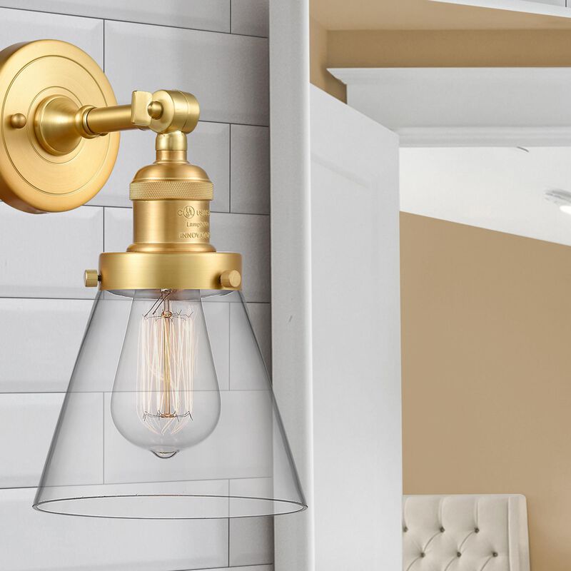 Bruno Marashlian Small Cone 10 Inch Wall Sconce by Innovations Lighting