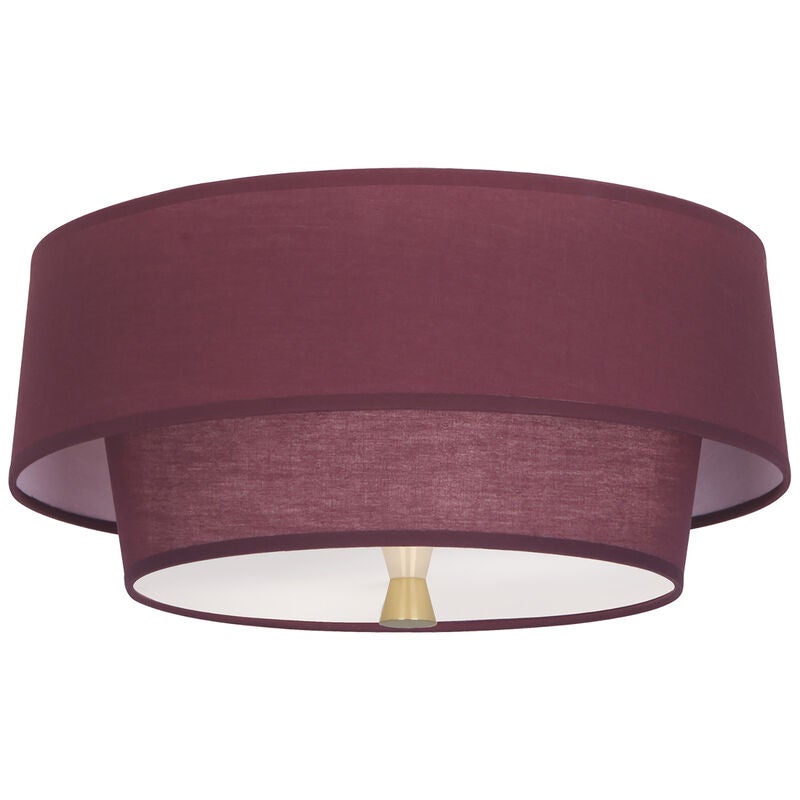 Decker 17 Inch Flush Mount by Robert Abbey