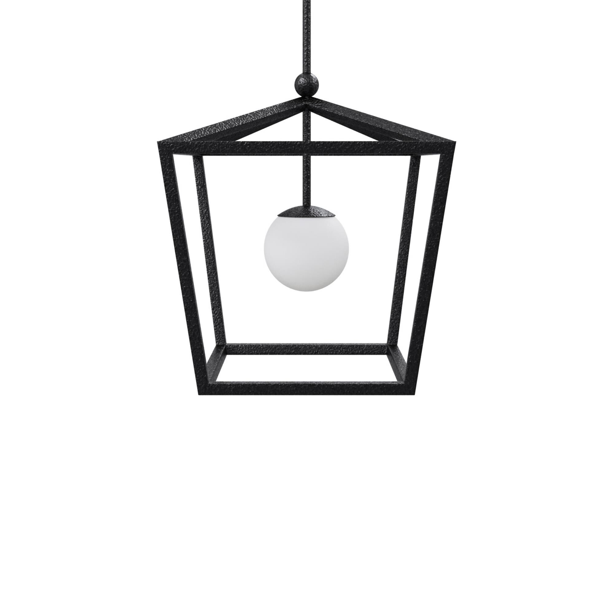 Denison 18 Inch Outdoor Hanging Lantern,