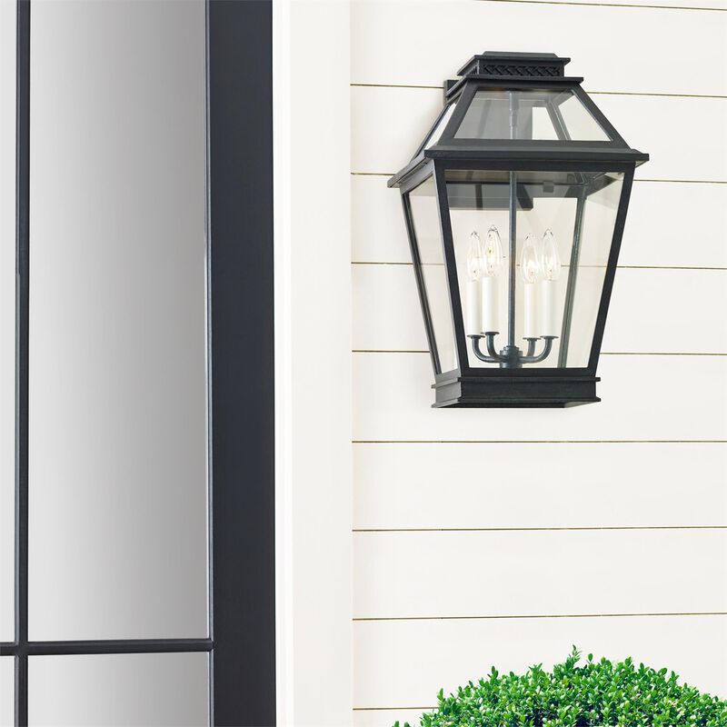 Chapman & Myers Falmouth 19 Inch Outdoor Wall Light by Visual Comfort Studio