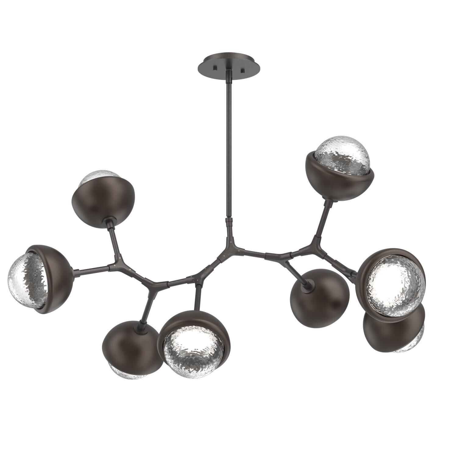 Shown in Graphite finish and Clear glass and Flat Bronze accent