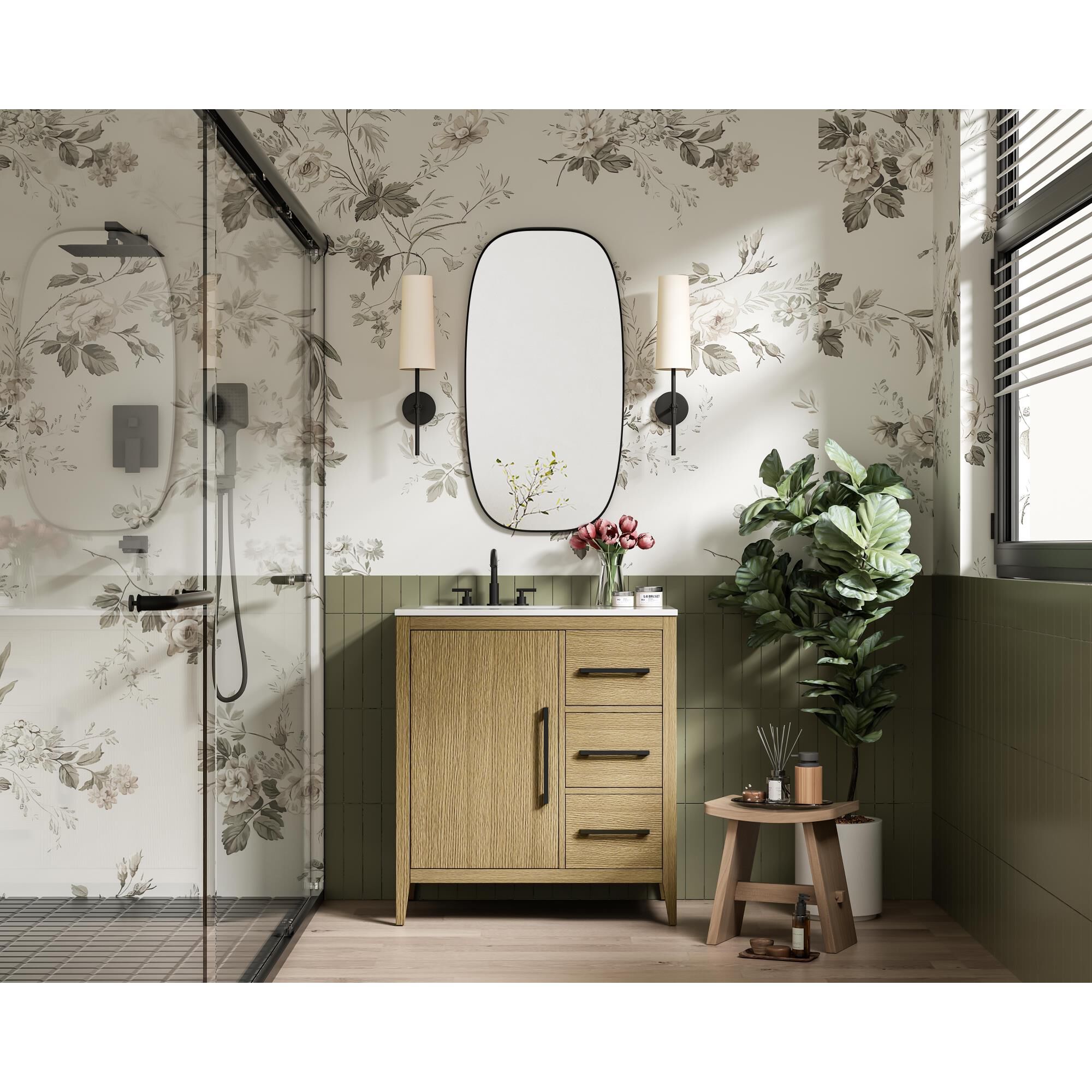 Millie 32 Inch Bath Vanity by Elegant Dcor