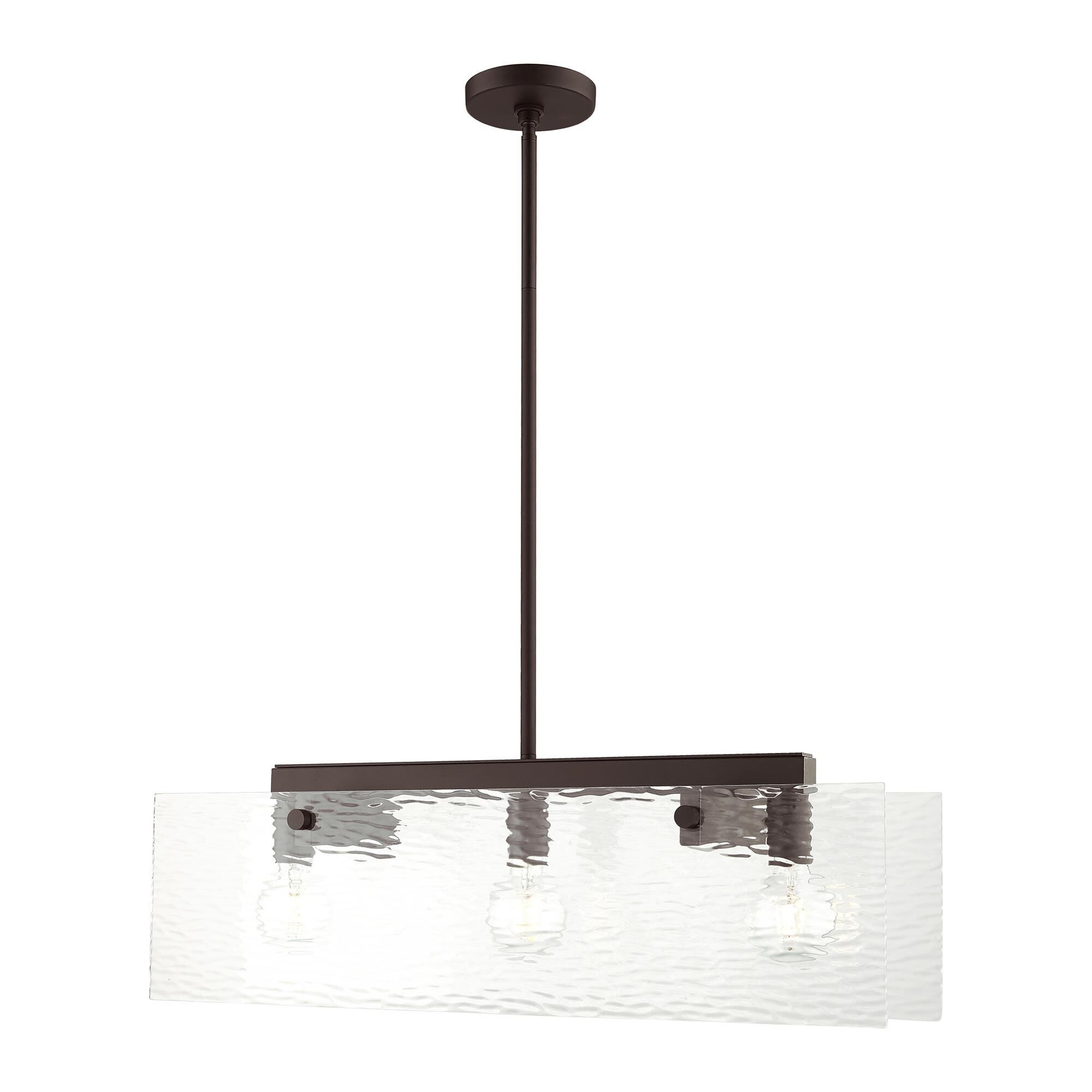 Ashcroft 30 Inch 3 Light Linear Suspension Light by Livex Lighting