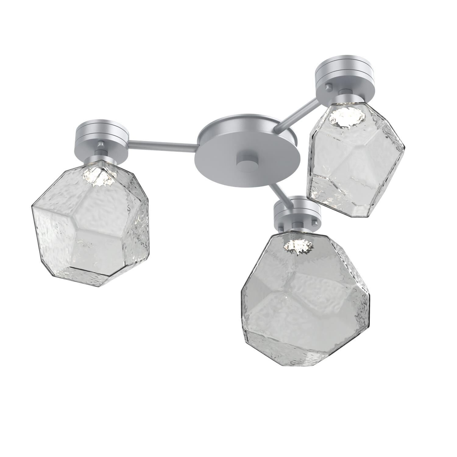 Levi Wilson Gem 24 Inch Semi Flush Mount by Hammerton Studio