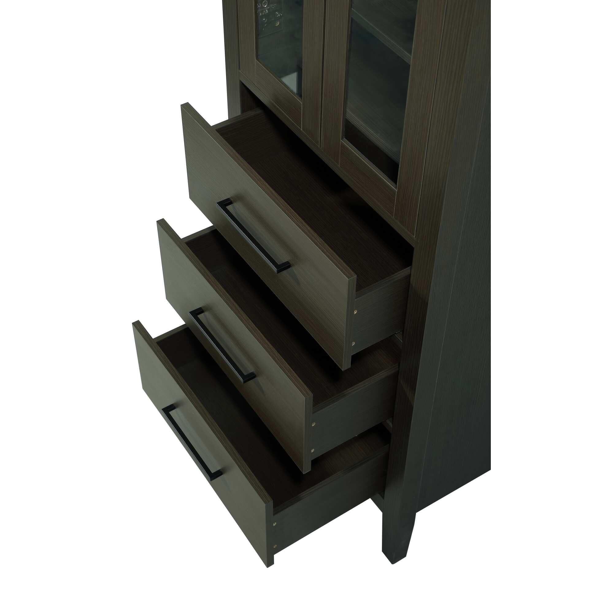 Shown in Mocha Brown finish