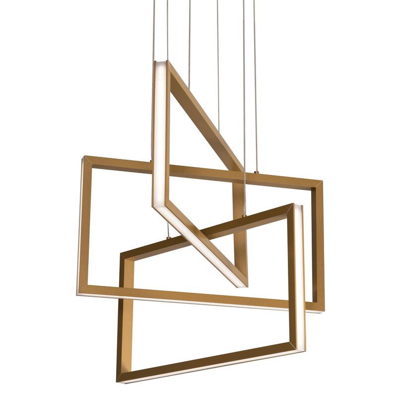 Cole 24 Inch 3 Light LED Linear Suspension Light by AFX Lighting