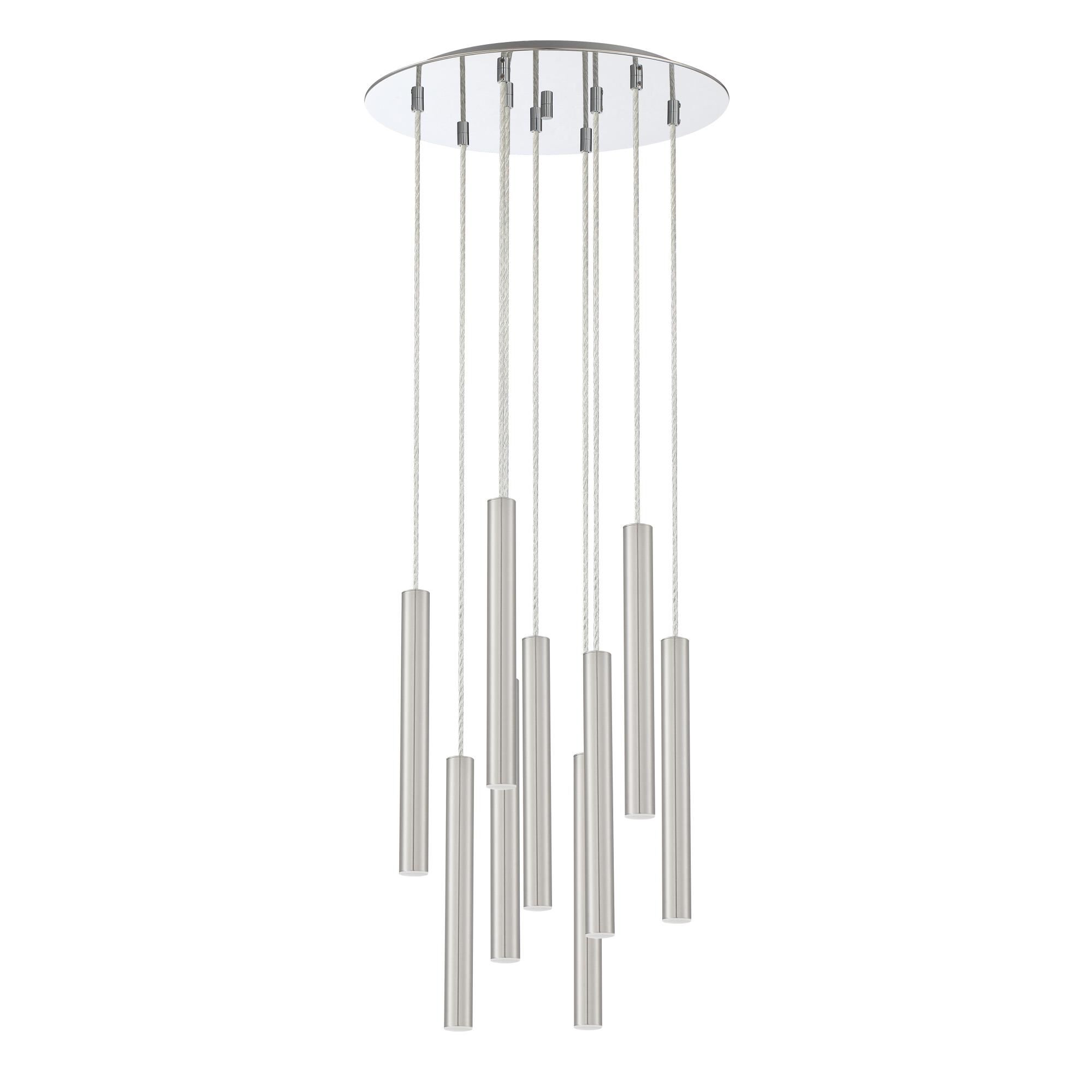 Forest 16 Inch 9 Light LED Linear Suspension Light by Z-Lite
