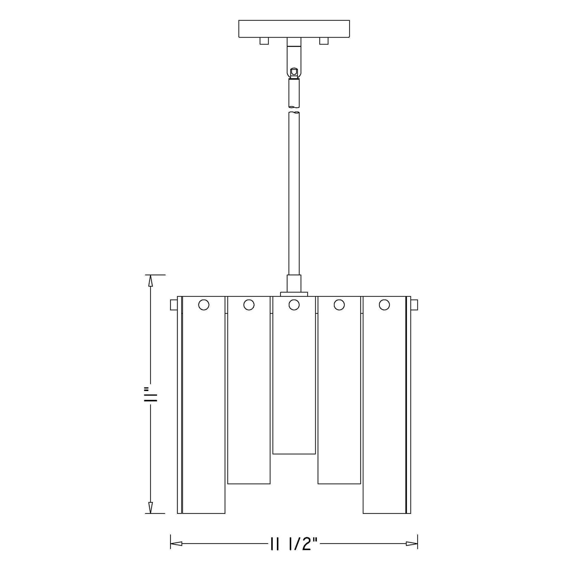 Z-Lite Viviana 11 Inch Mini Pendant
