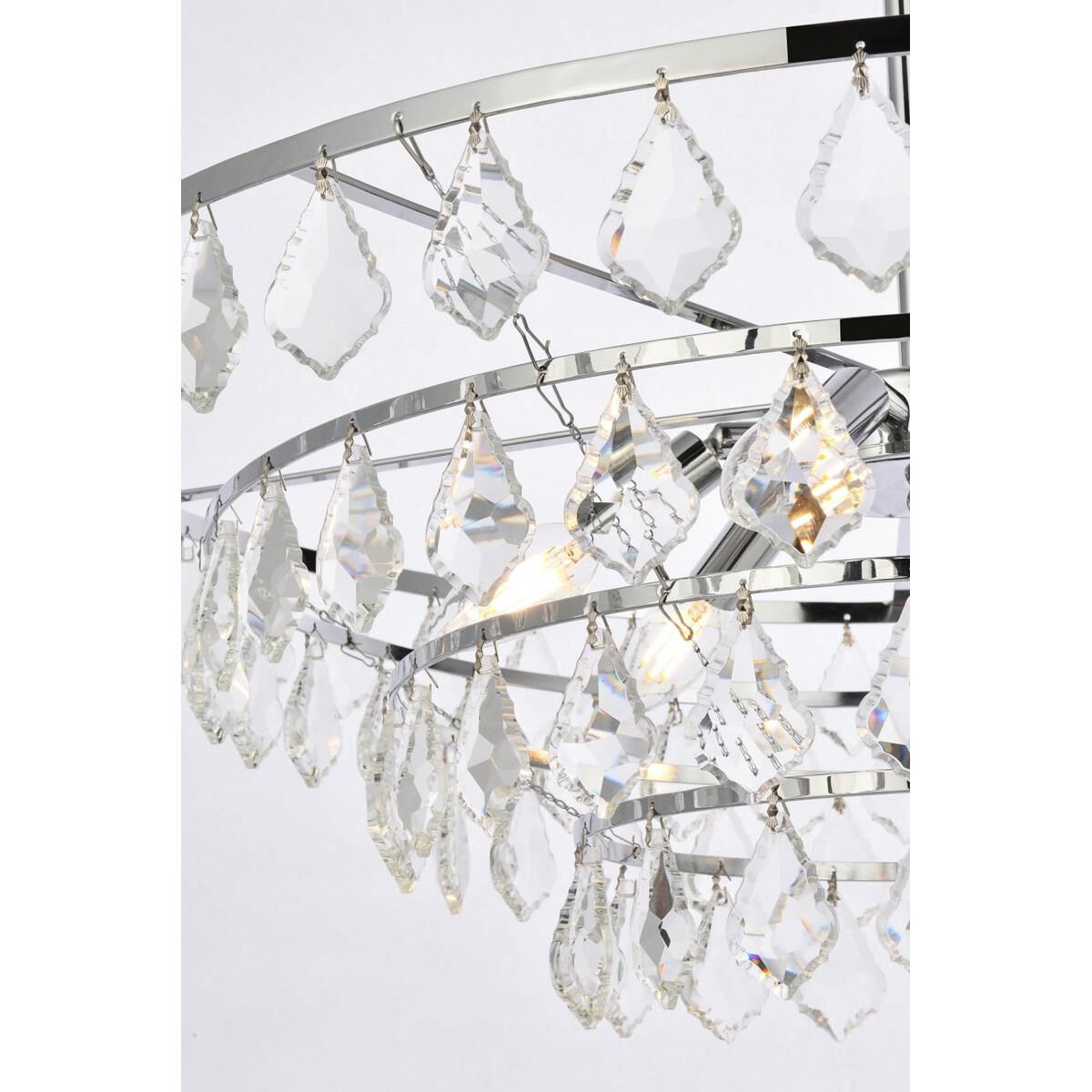 Ella 28 Inch Large Pendant by Elegant Lighting