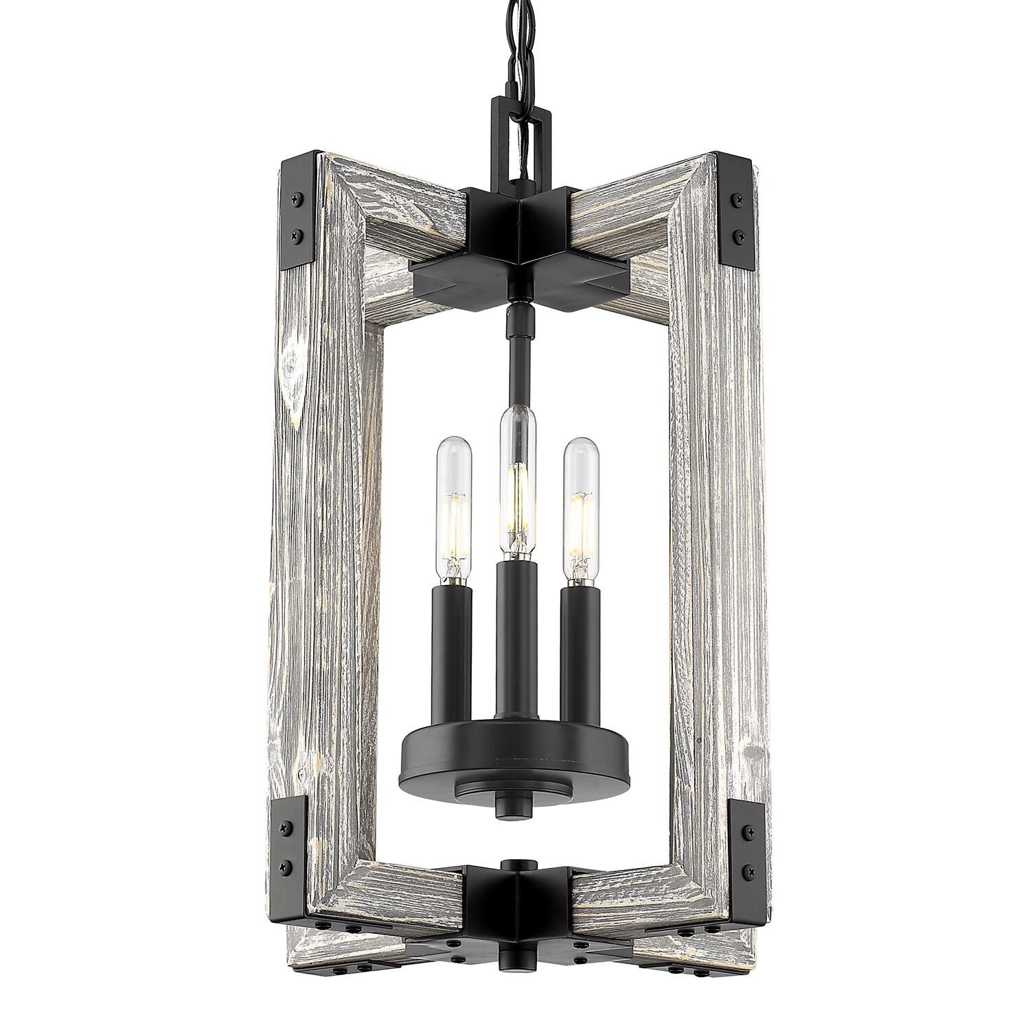 Lowell 12 Inch Large Pendant by Golden Lighting