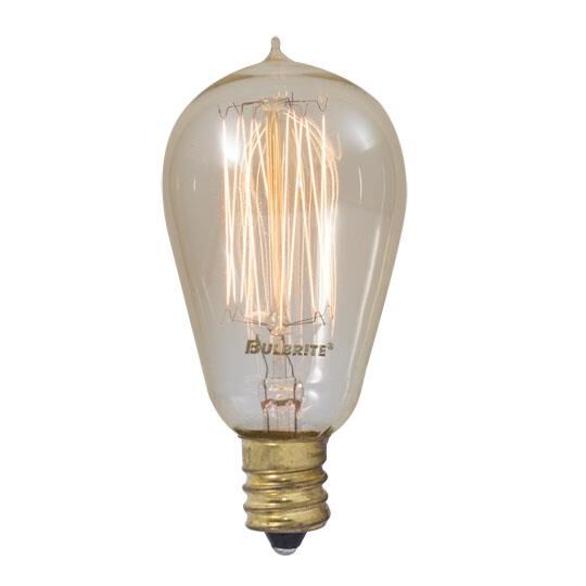 25 Watt 2200K ST15 Incandescent Light Bulb by Bulbrite