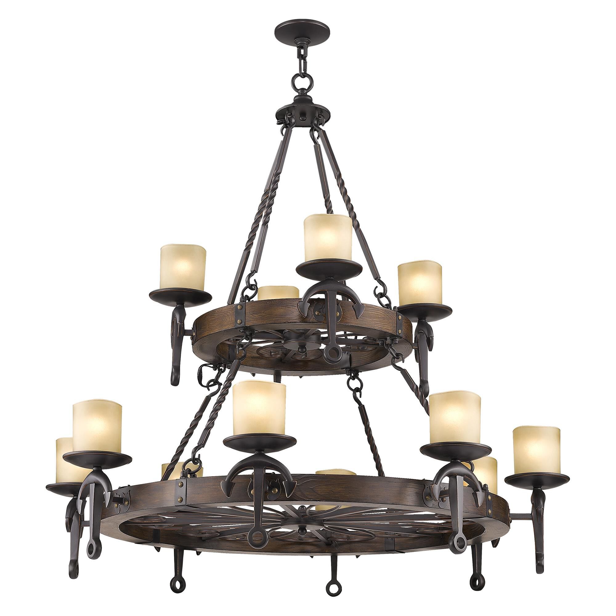 Cape May 48 Inch 12 Light Chandelier by Livex Lighting