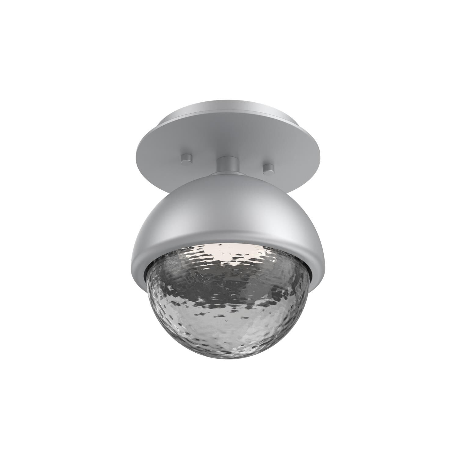 Shown in Classic Silver finish and Smoke glass and Metal Shade Matching Finish accent