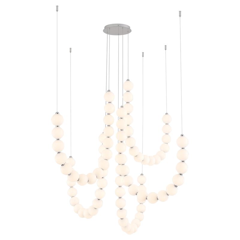 Ryan Pauly Akoya 13 Inch Multi Light Pendant by Alora Lighting
