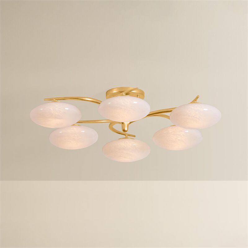 Bayberry 32 Inch Semi Flush Mount by Hudson Valley Lighting