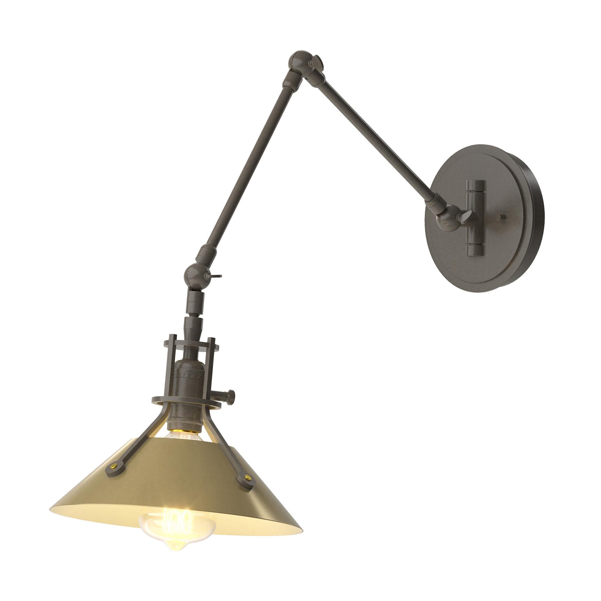 Shown in Dark Smoke finish and Modern Brass (86) accent