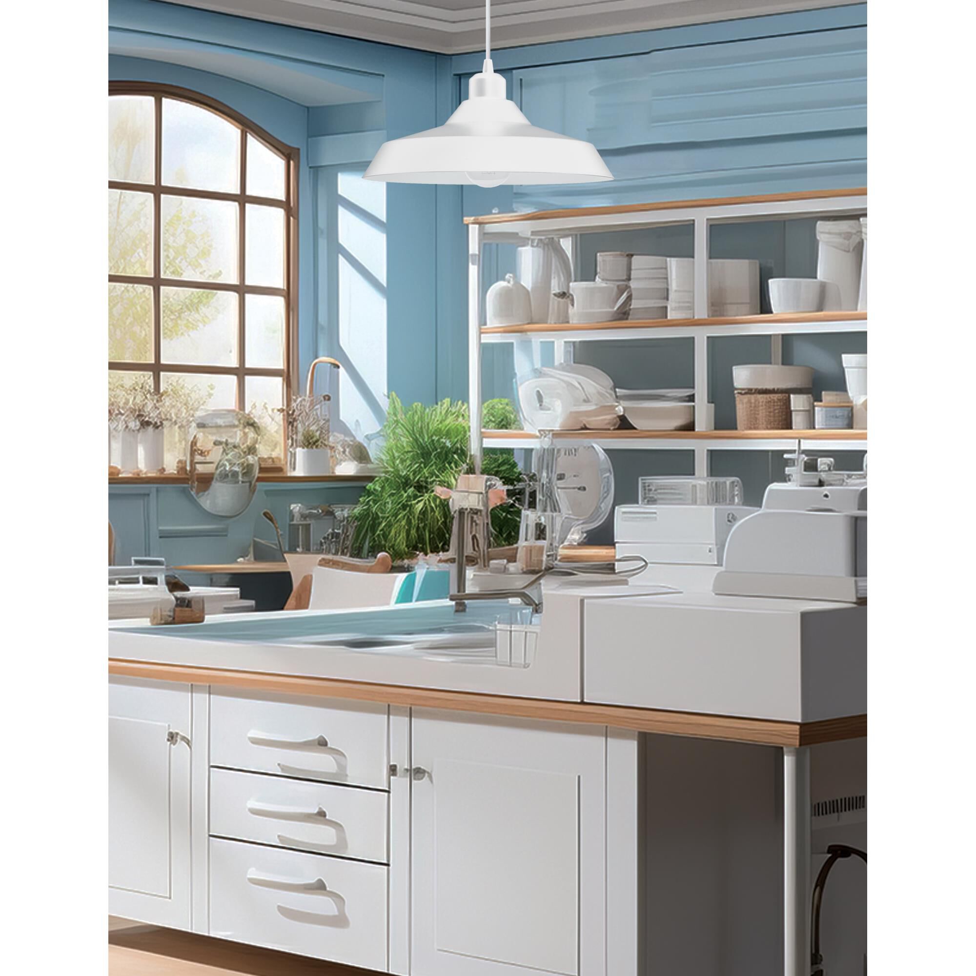 Shown in Matte White finish