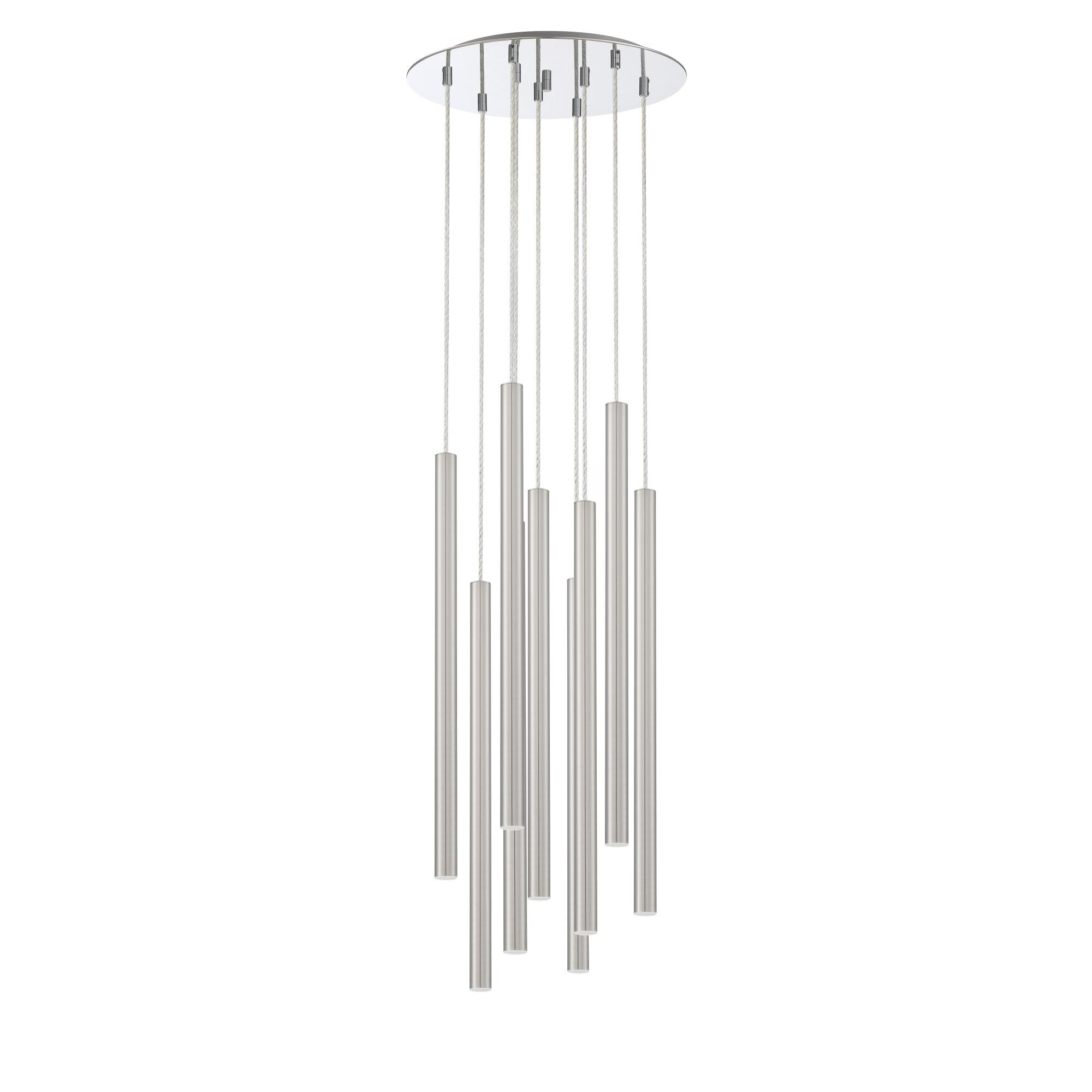Forest 16 Inch 9 Light LED Multi Light Pendant by Z-Lite
