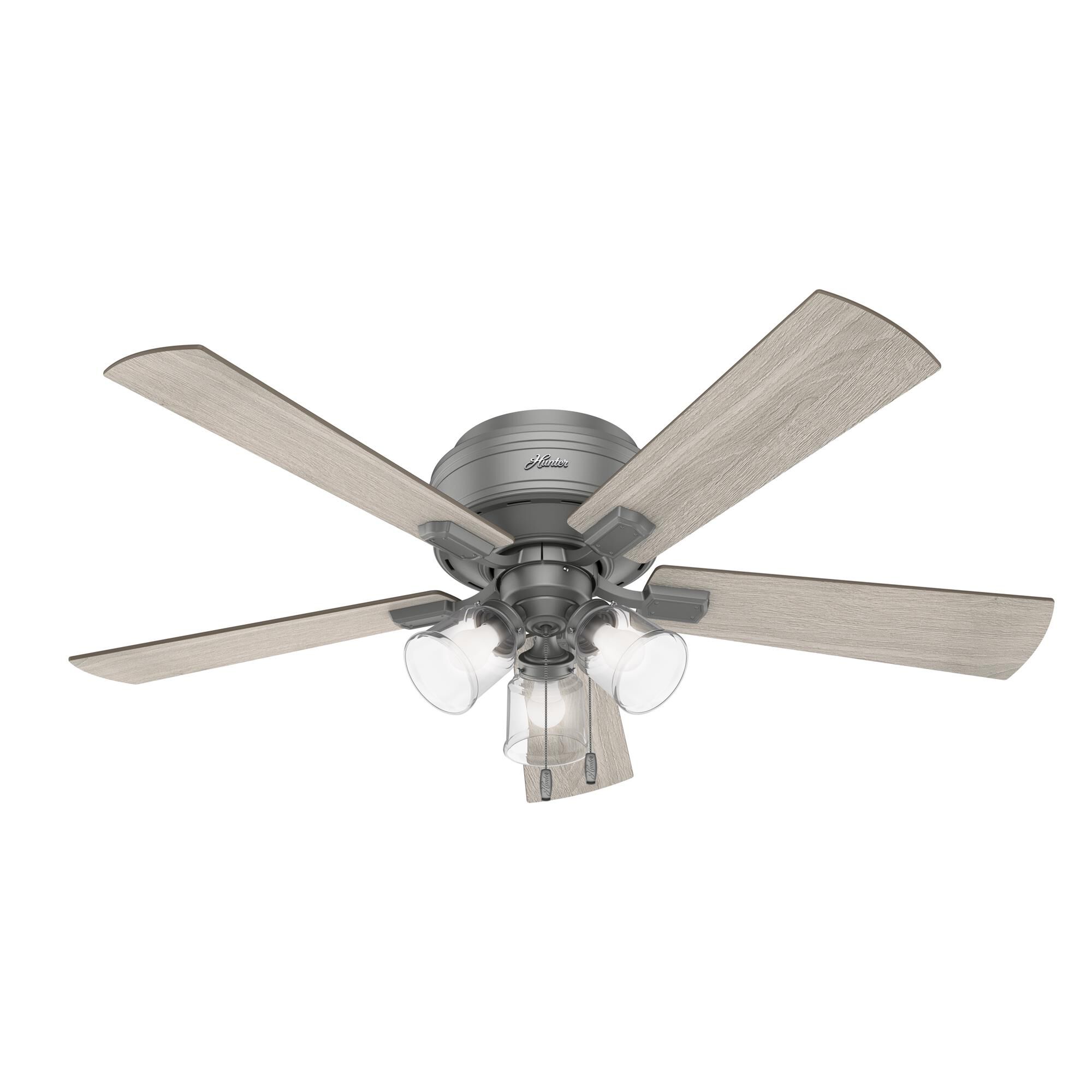 Shown in Matte Silver finish and Clear glass