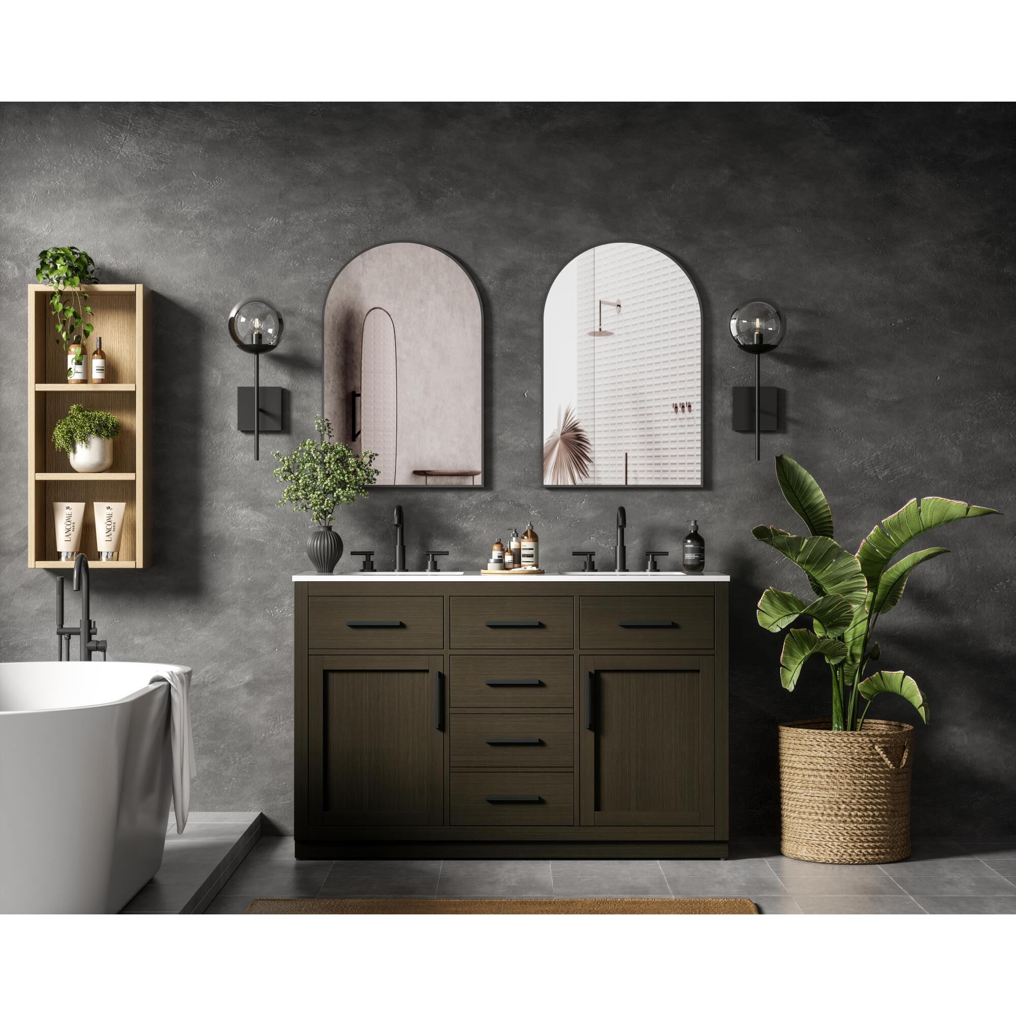 Alden 54 Inch Bath Vanity by Elegant Dcor