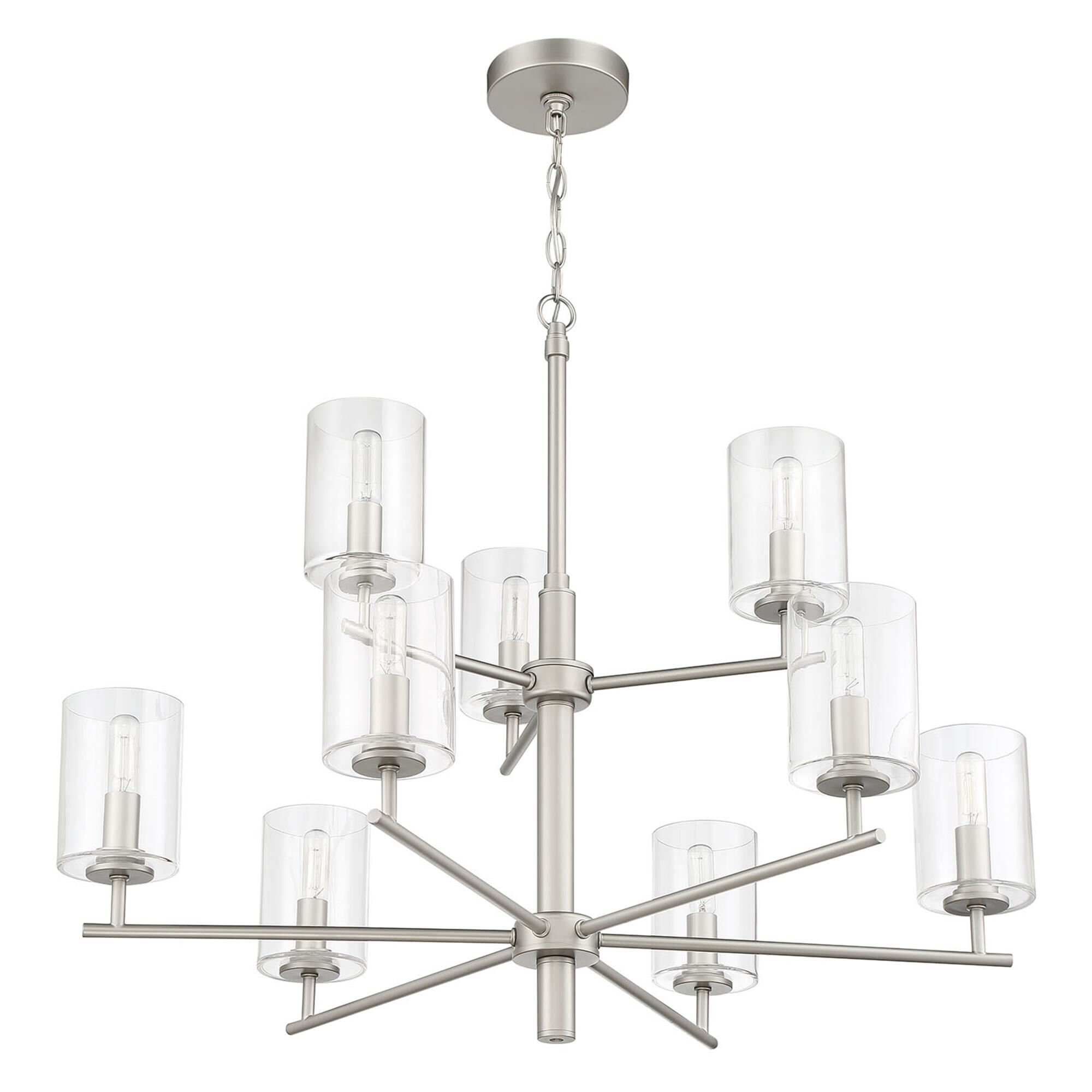 Shown in Satin Nickel finish