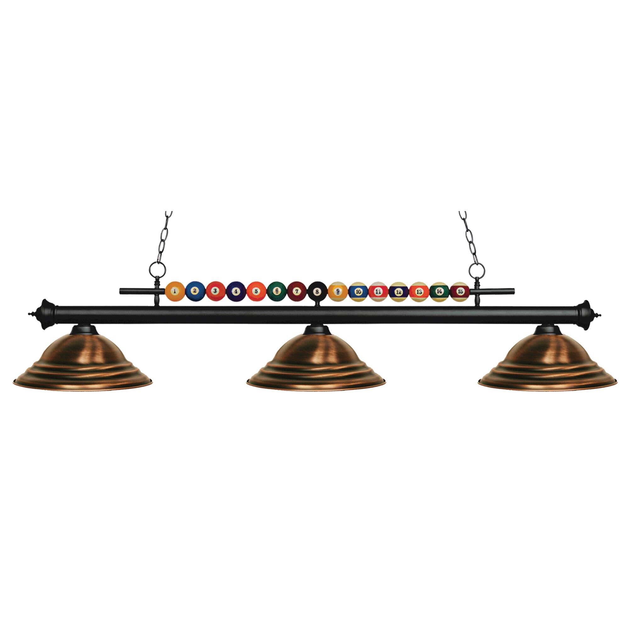 Shown in Matte Black finish and Steel glass and Steel shade