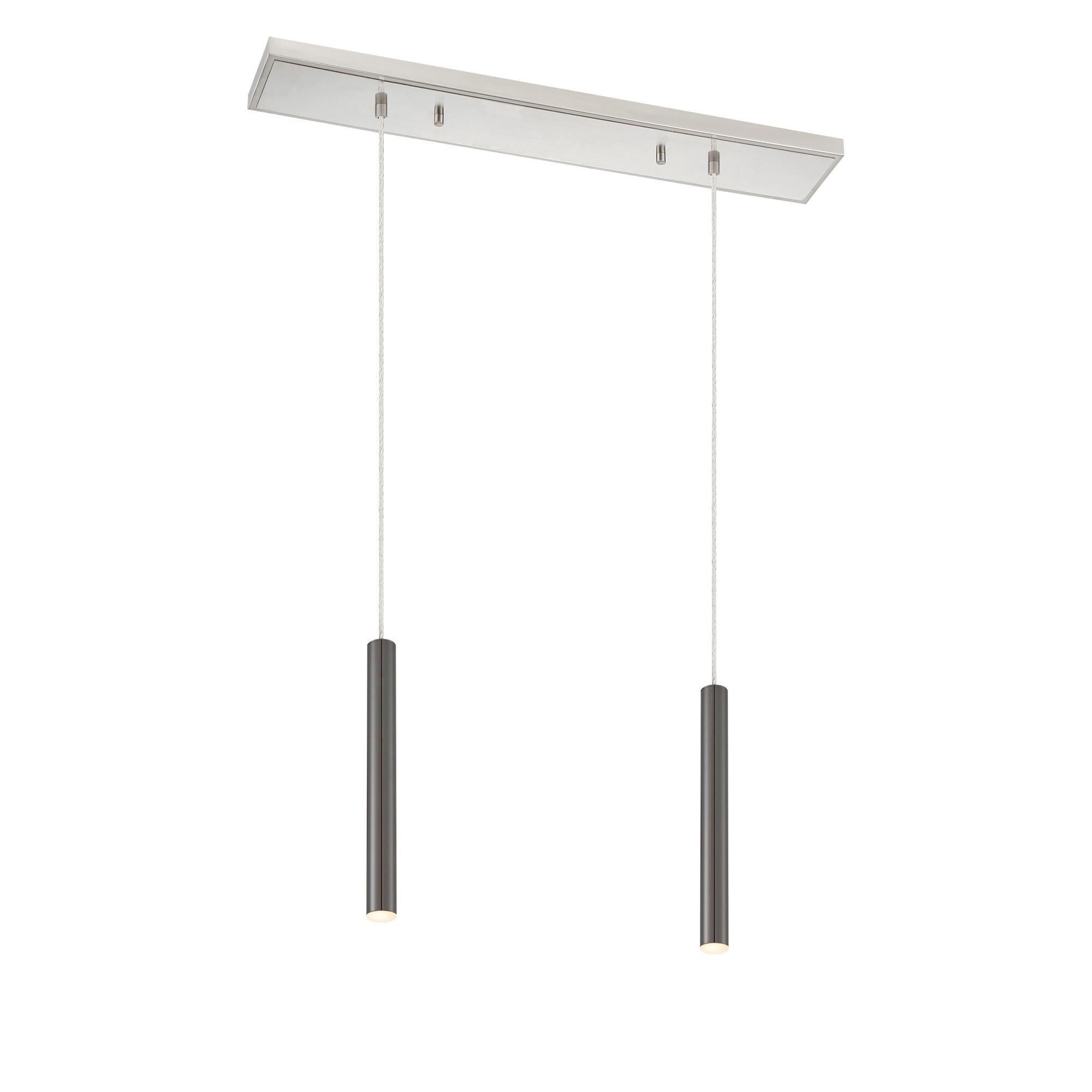 Forest 30 Inch 2 Light LED Linear Suspension Light by Z-Lite