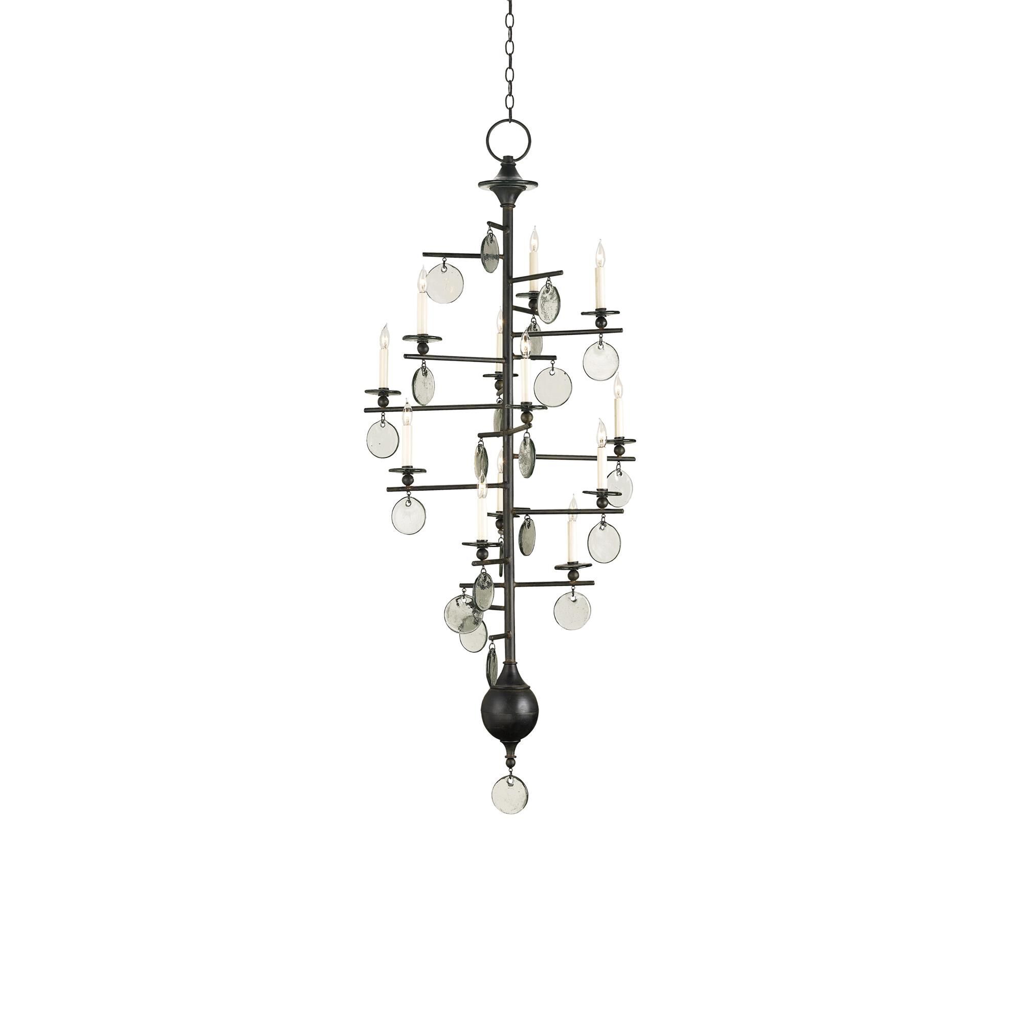 Shown in Old Iron-Recycled Glass finish