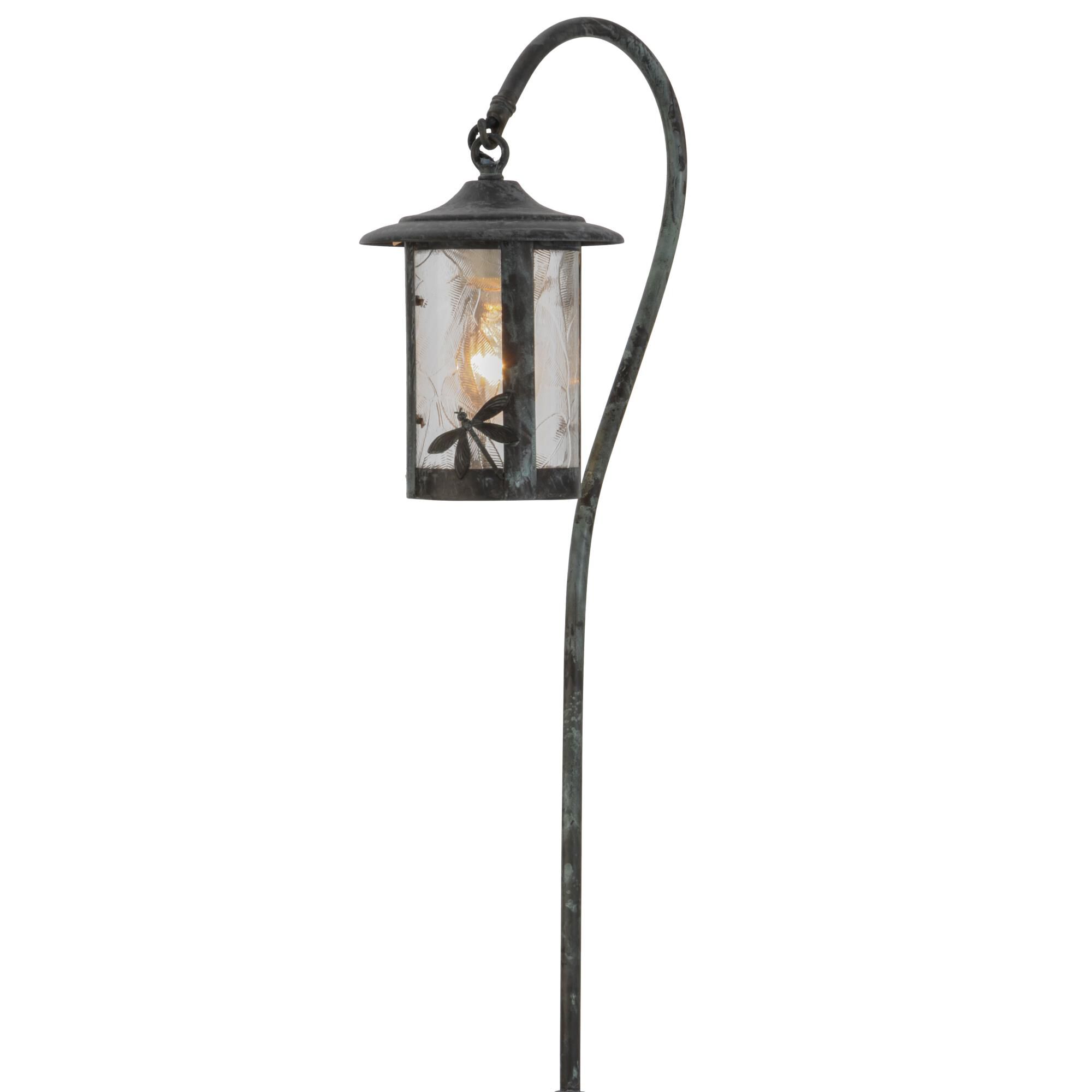 25 Inch Tall 1 Light Outdoor Post Lamp by Meyda Lighting