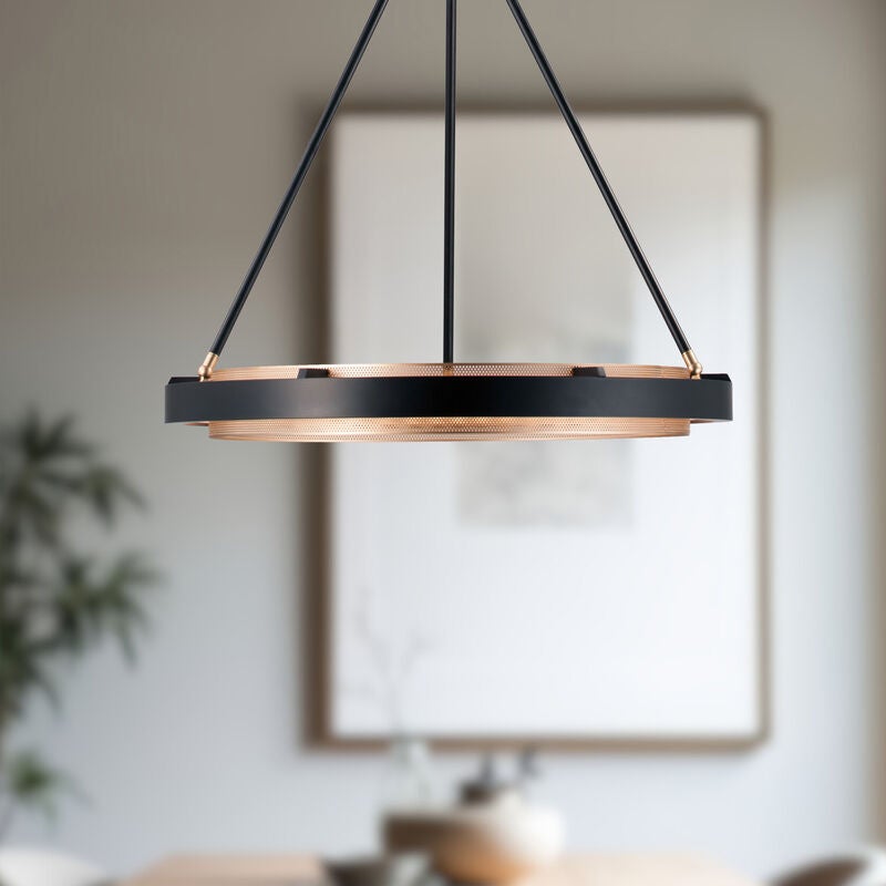 Duo 24 Inch Chandelier by Alora Lighting
