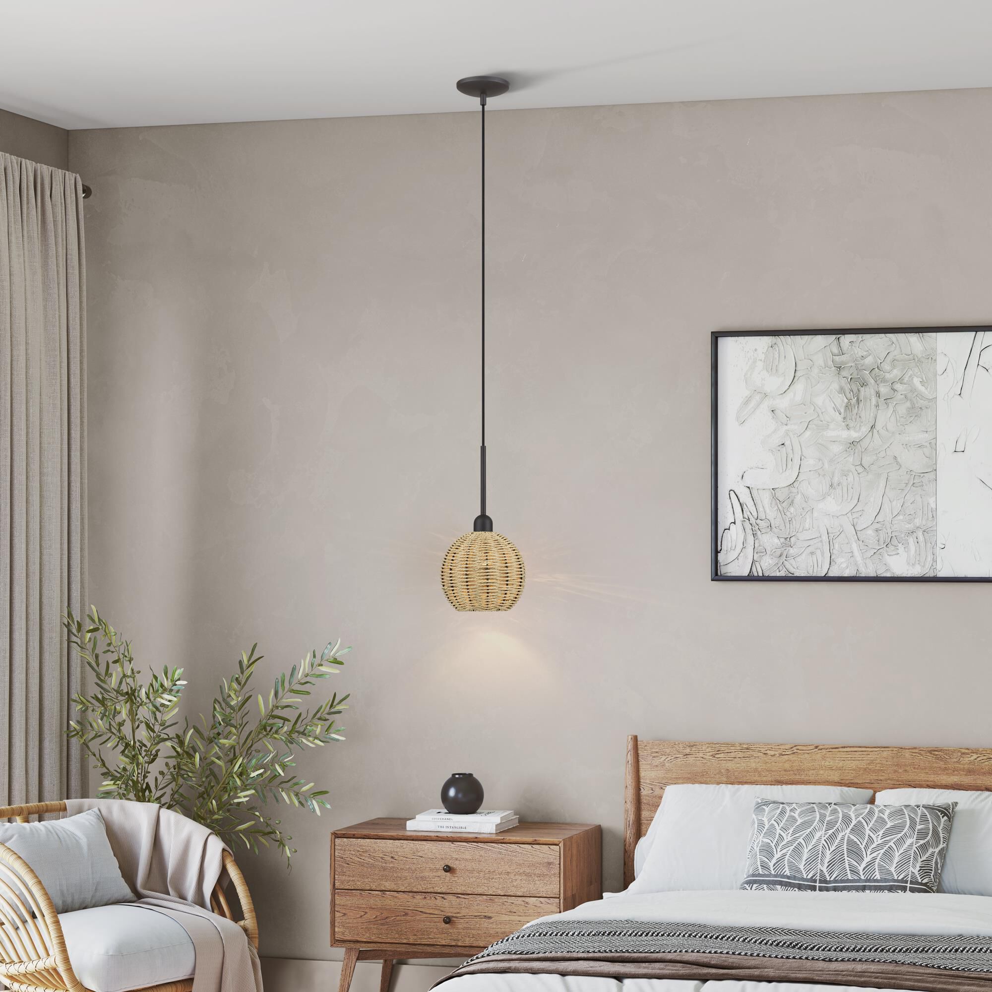 Summervine 8 Inch Mini Pendant by Livex Lighting