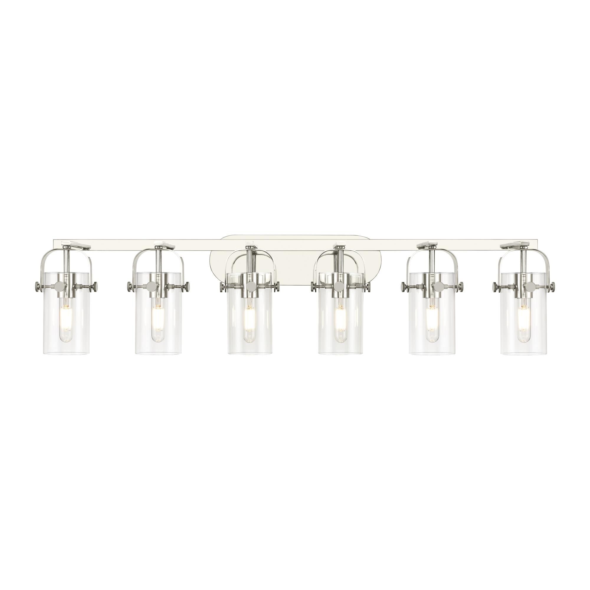 Bruno Marashlian Pilaster Ii Cylinder 43 Inch 6 Light Bath Vanity Light by Innovations Lighting