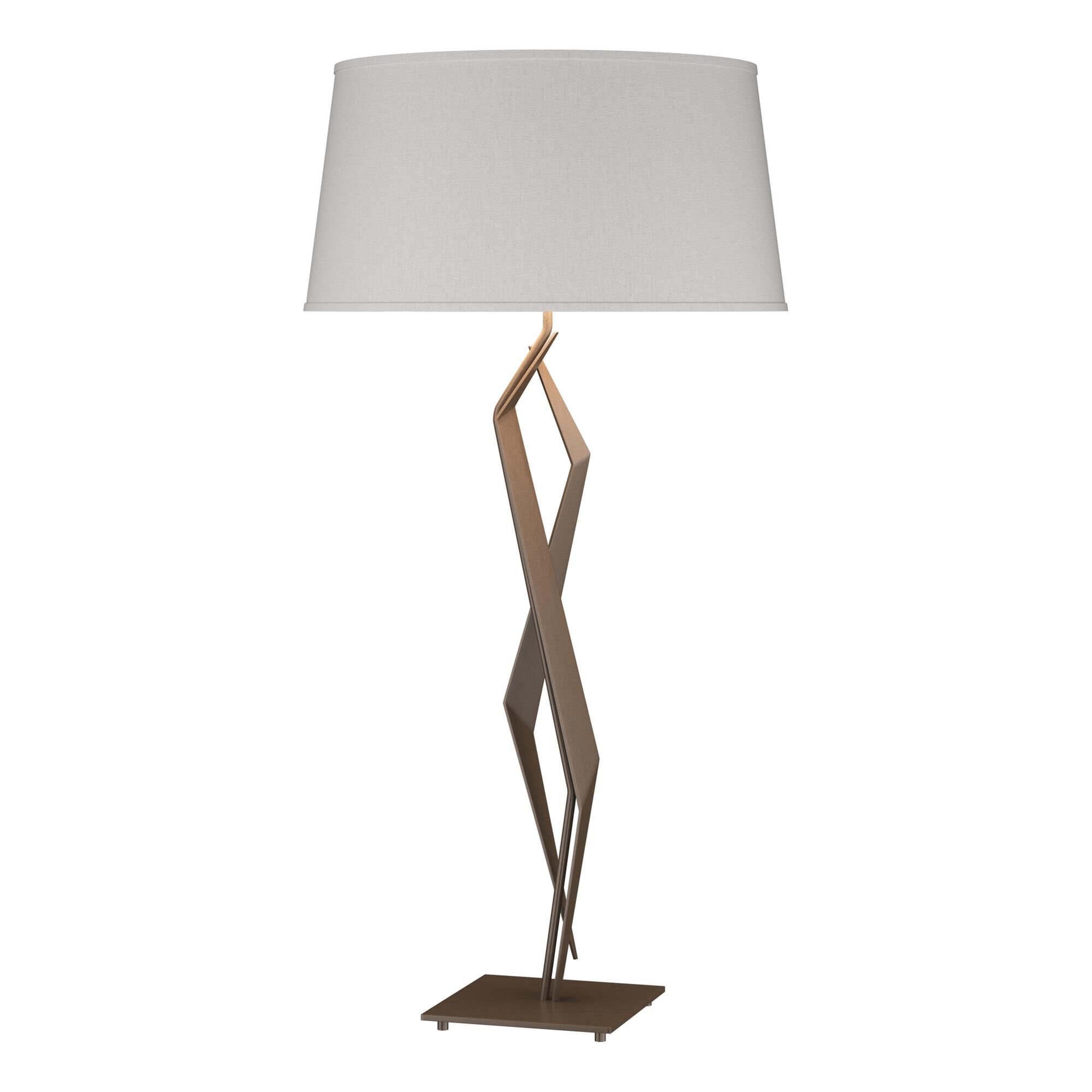 Shown in Bronze finish and Natural Anna shade