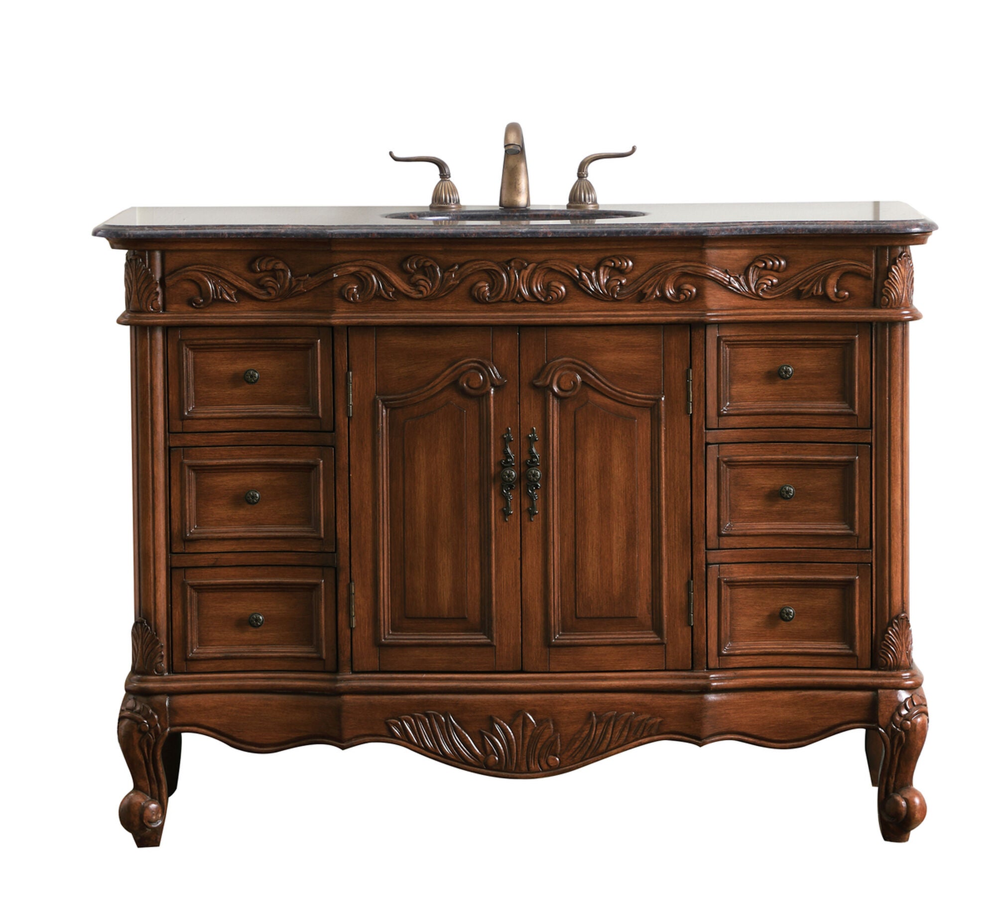 Shown in Teak finish
