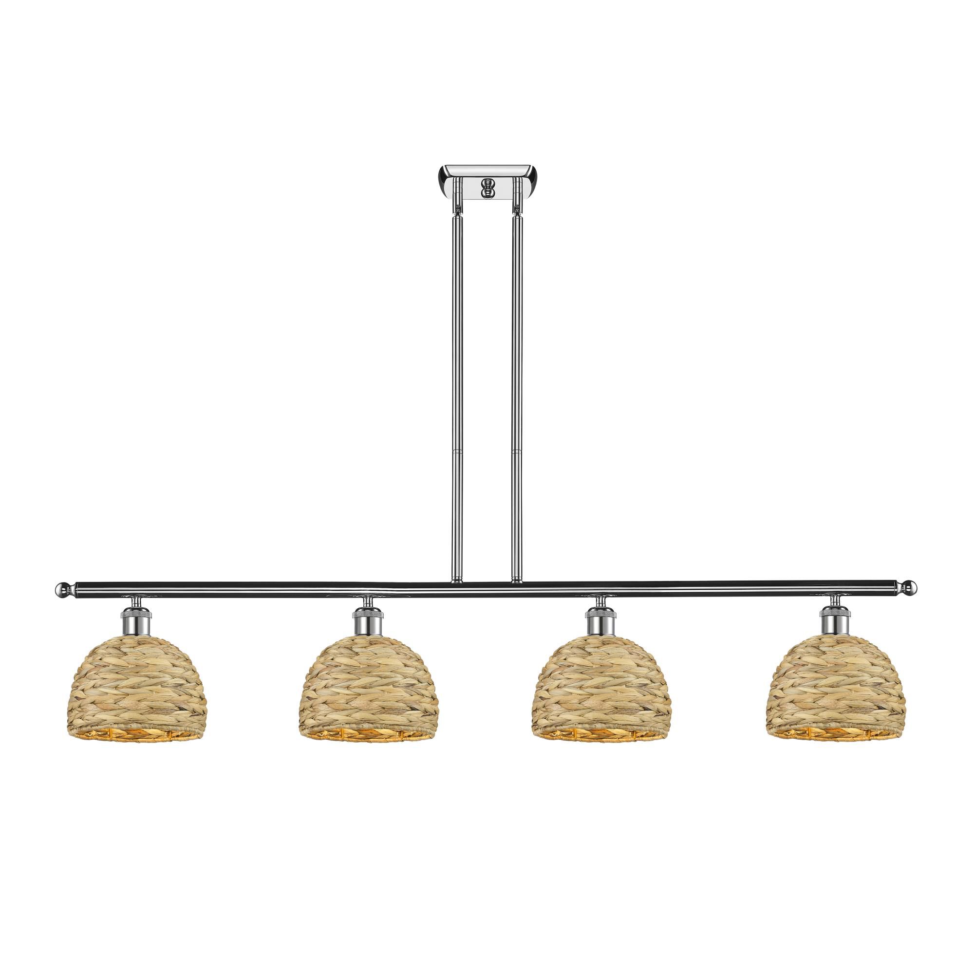 Shown in Polished Chrome finish and Natural shade