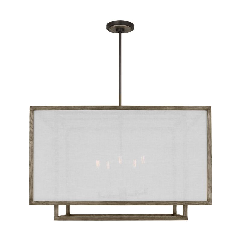Thom Filicia Brockway 32 Inch 5 Light Chandelier by Visual Comfort Studio Collection