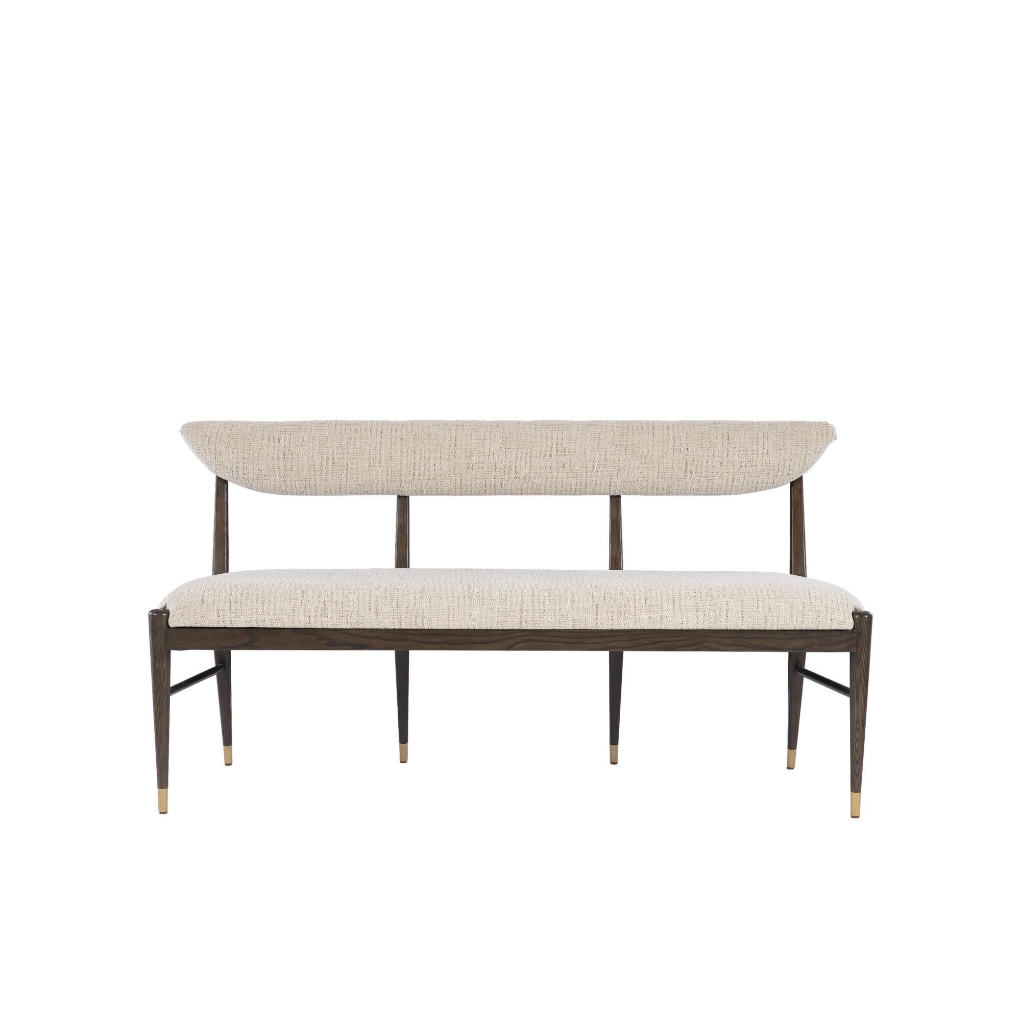 Arlan 60 Inch Accent Chair by Currey and Company