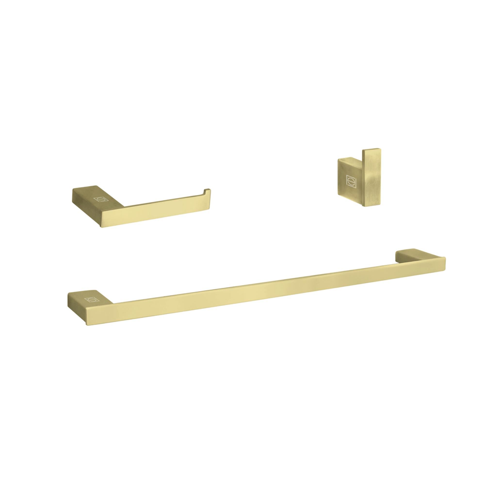 Shown in Brushed Gold finish