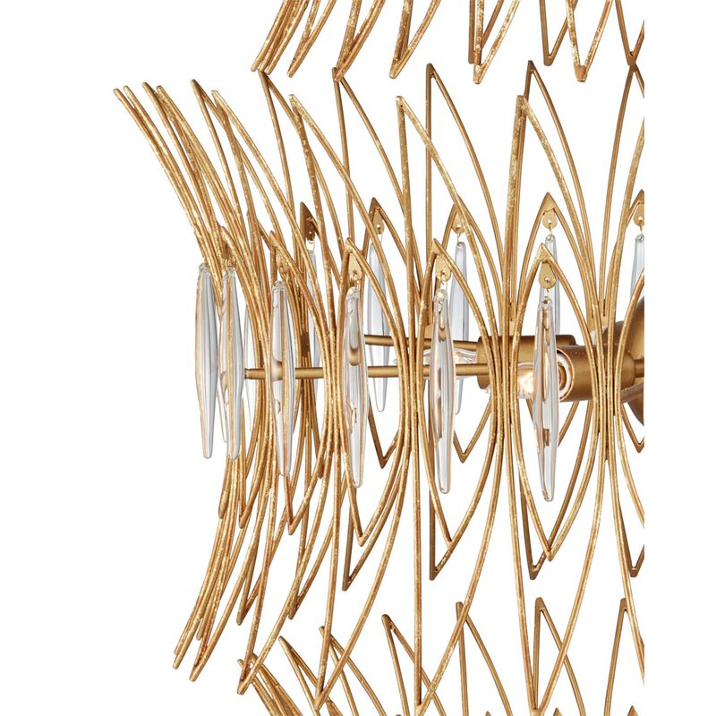Marquise 24 Inch Chandelier by Currey and Company