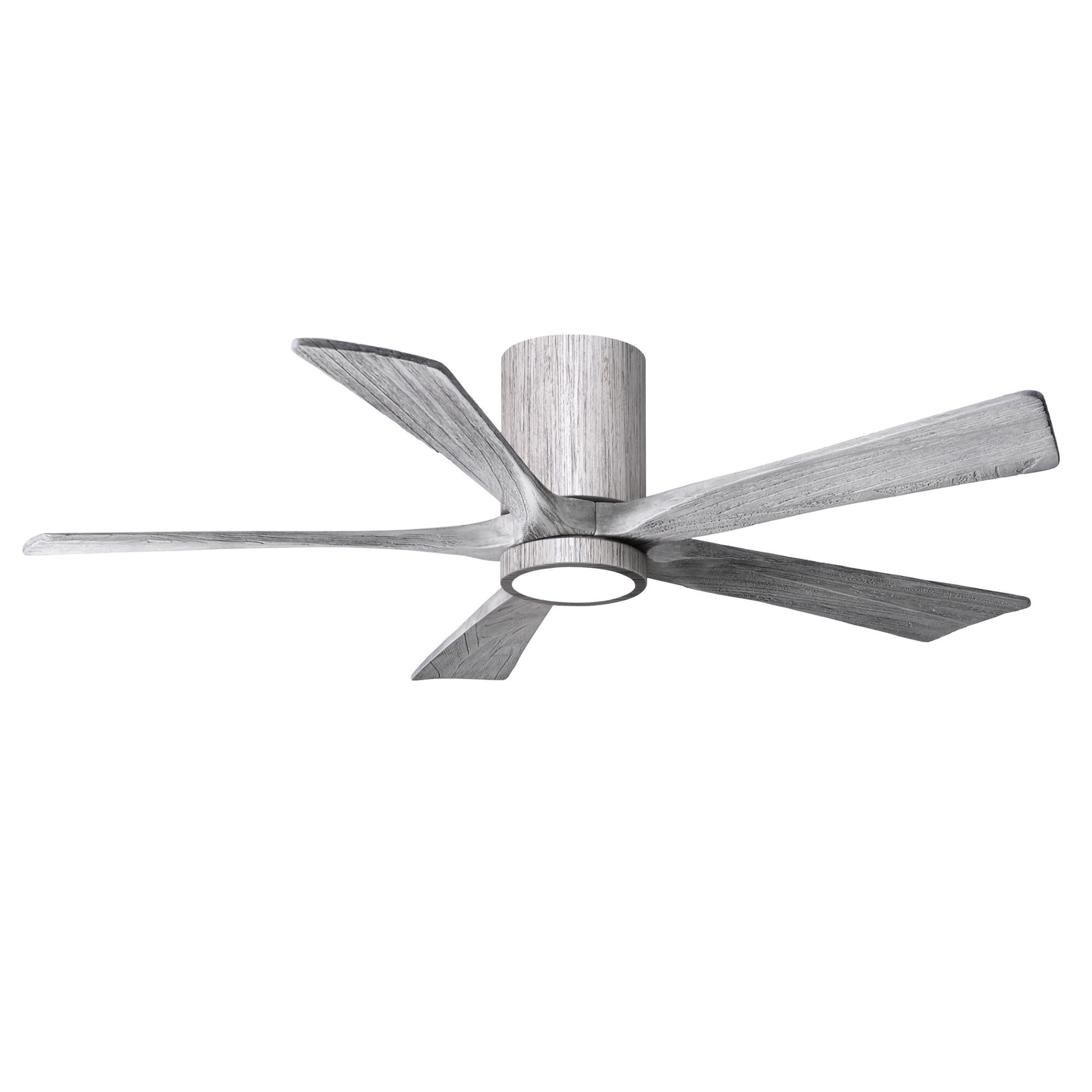 Irene 52 Inch Flush Mount Fan with Light Kit by Matthews Fan Company