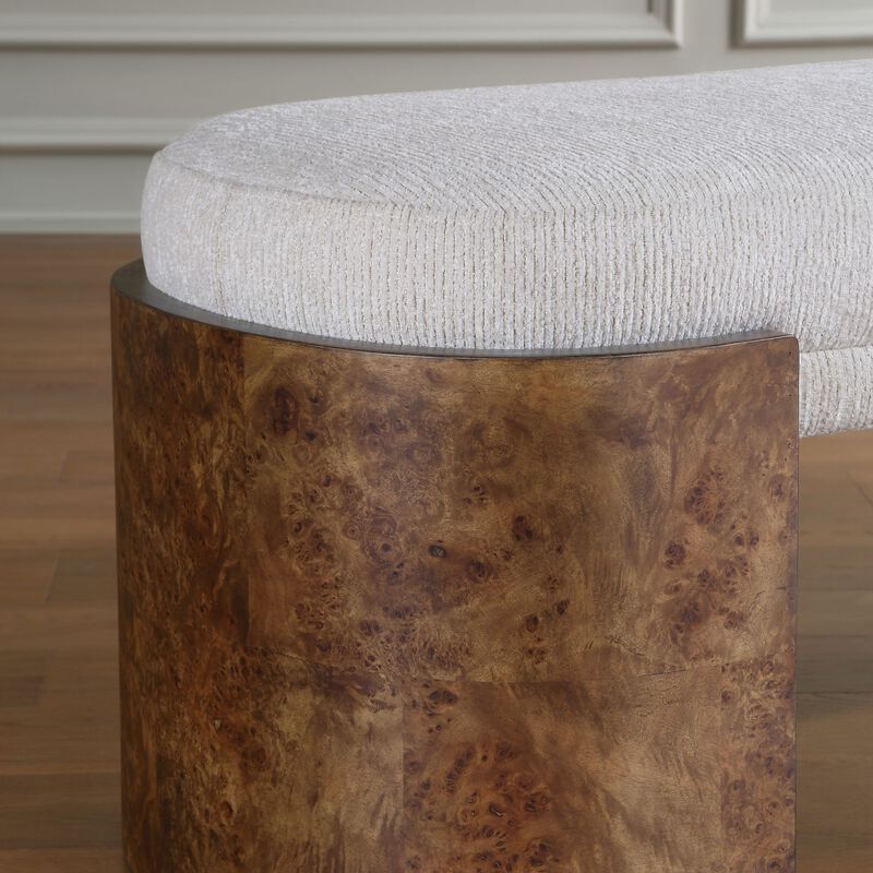 Thorian 60 Inch Bench by Uttermost