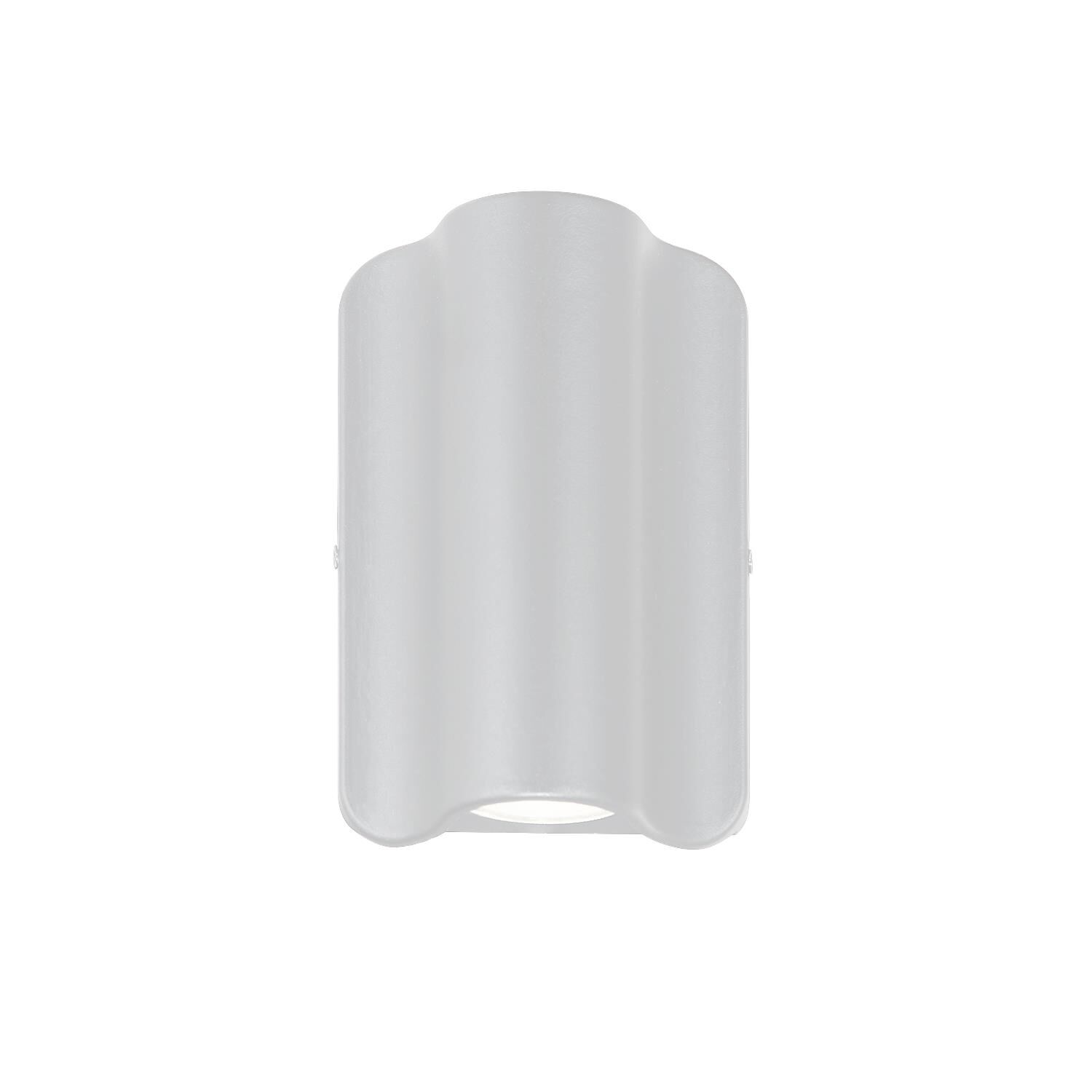 Cove 6 Inch Tall 2 Light LED Outdoor Wall Light by Justice Design Group